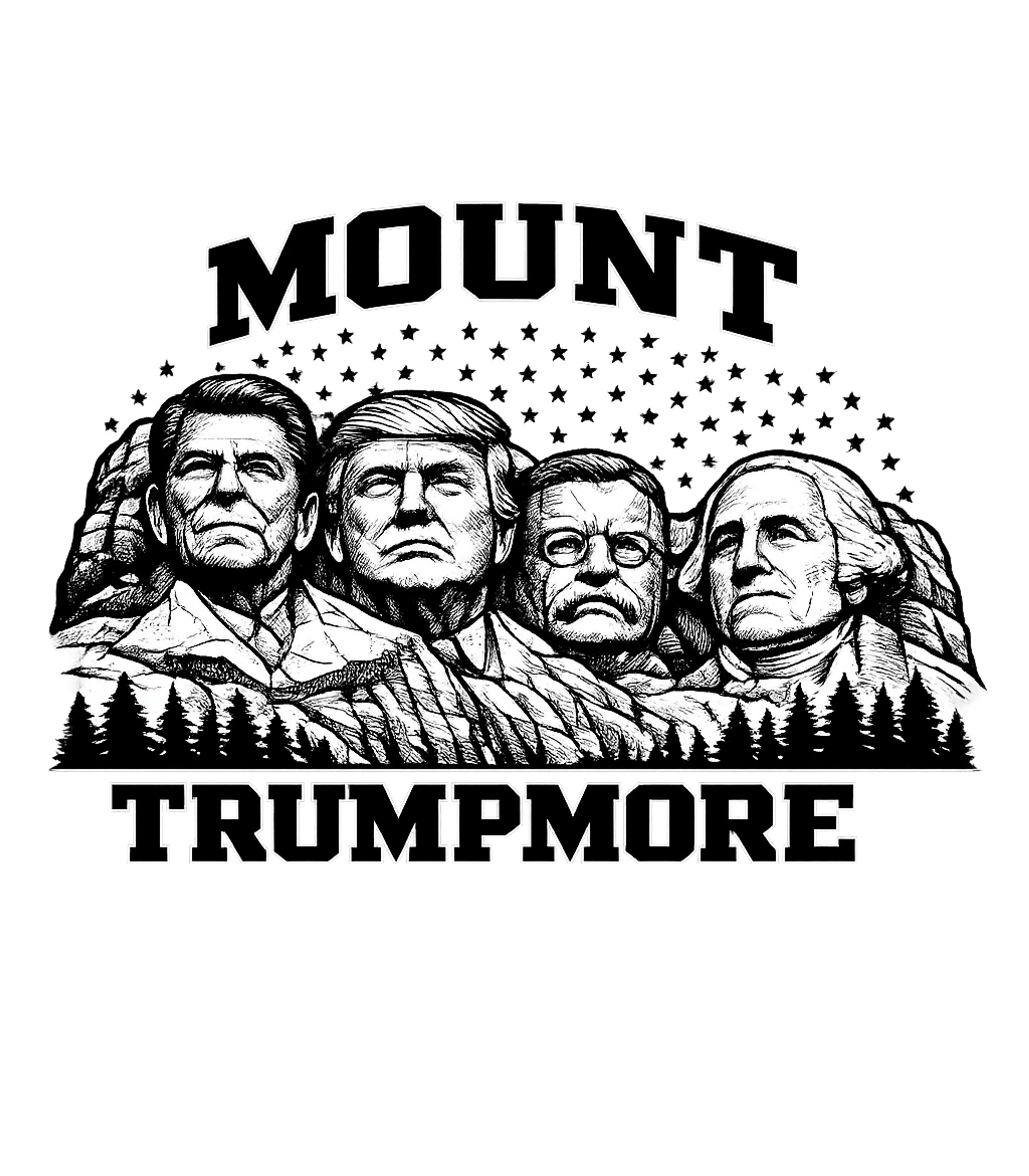 Mount Trumpmore Freedom / Constitution Crewneck Sweatshirt featuring Showcase your patriotic pride with this bold black and white – designed by Geoff Brown @ SunFrog Mount Trumpmore Freedom / Constitution Crewneck Sweatshirt featuring Showcase your patriotic pride with this bold black and white – designed by Geoff Brown @ SunFrog