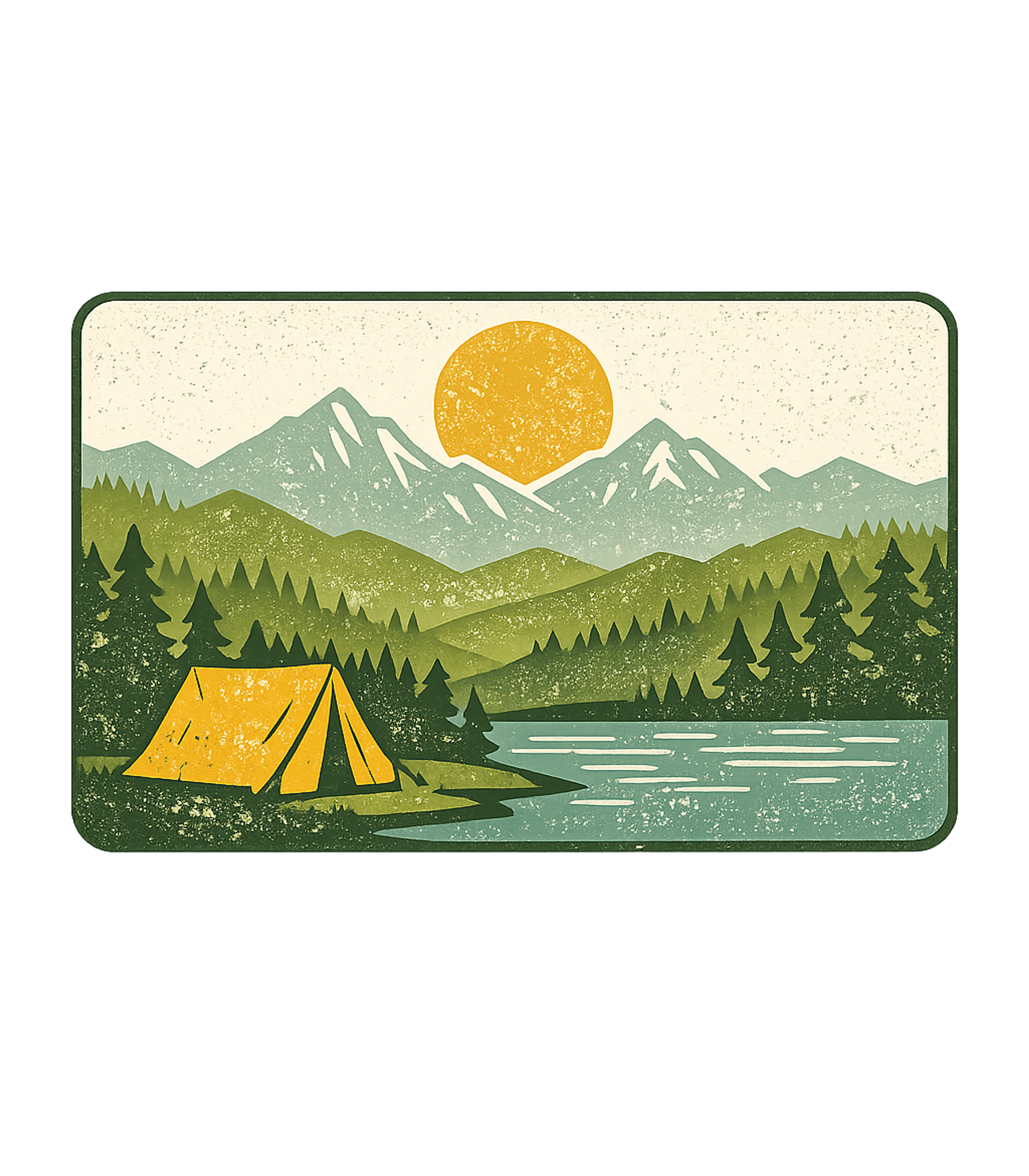 Mountain Lake Camping Camping Premium T-Shirt featuring Embrace the tranquility of the wilderness with this vintage- – designed by Geoff Brown @ SunFrog Mountain Lake Camping Camping Premium T-Shirt featuring Embrace the tranquility of the wilderness with this vintage- – designed by Geoff Brown @ SunFrog