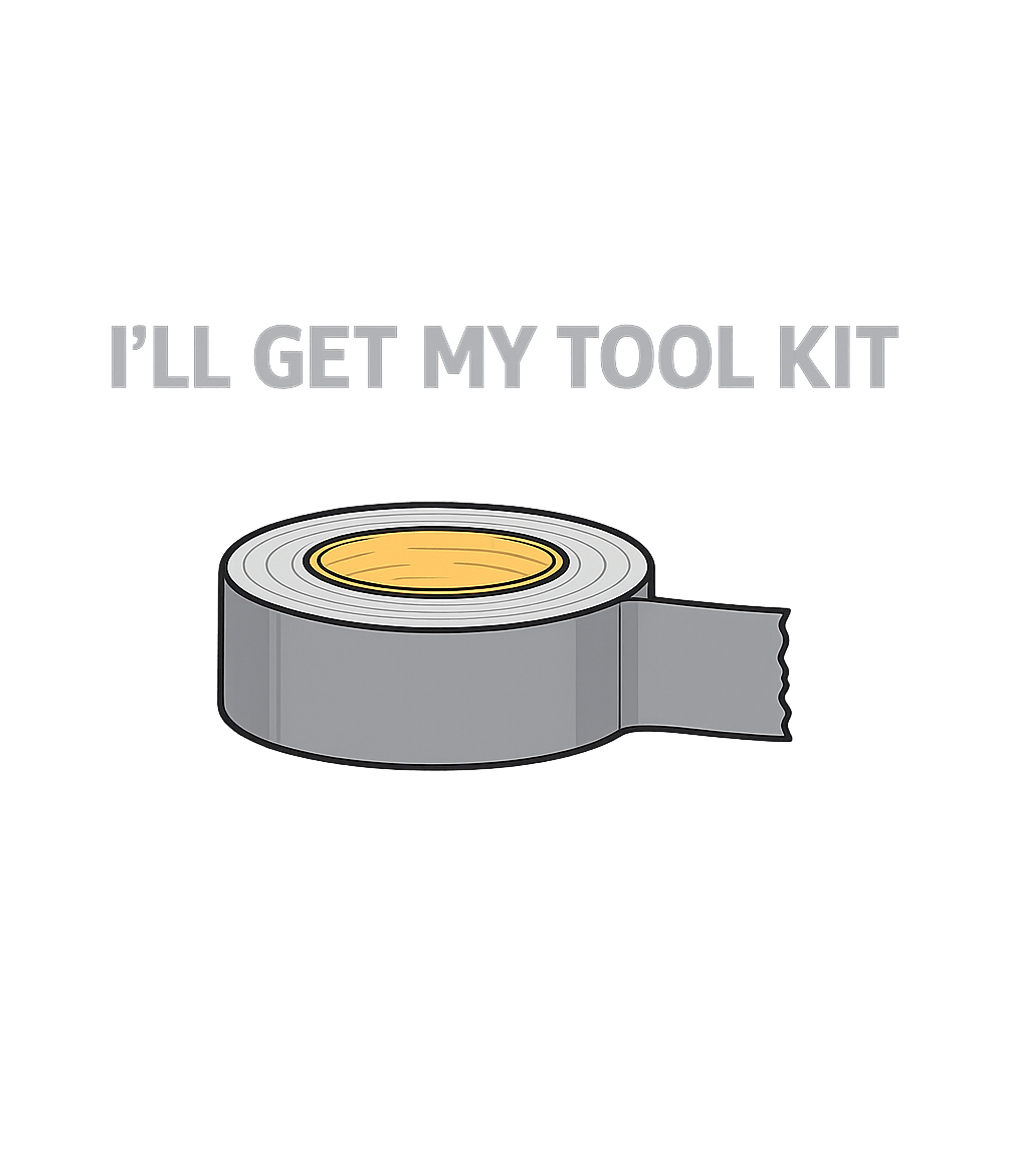 My Duct Tape Tool Kit Dad Jokes Premium T-Shirt featuring Show off your handy humor with this funny graphic featuring – designed by Geoff Brown @ SunFrog My Duct Tape Tool Kit Dad Jokes Premium T-Shirt featuring Show off your handy humor with this funny graphic featuring – designed by Geoff Brown @ SunFrog
