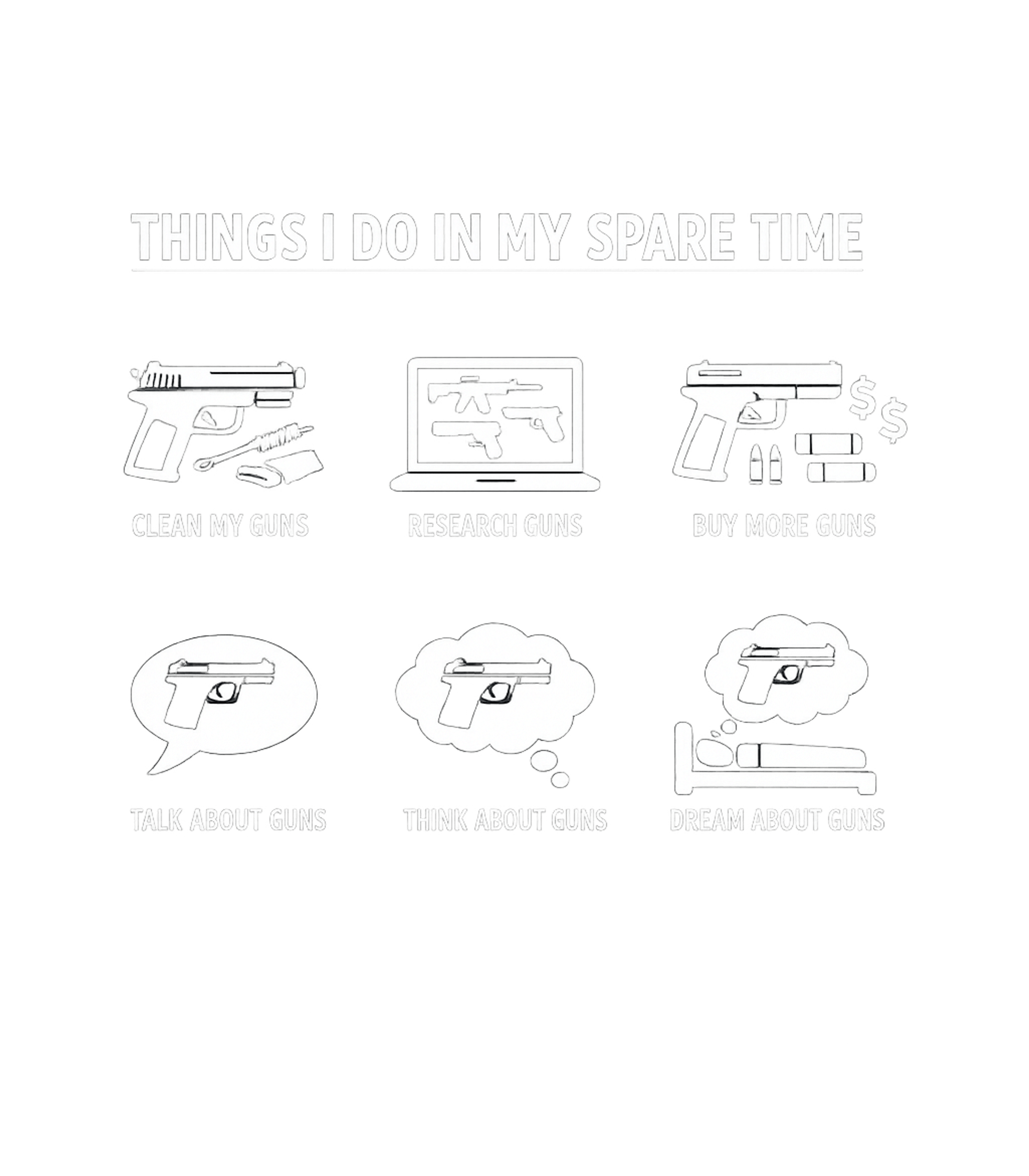 My Gun Hobby Freedom / Constitution Crewneck Sweatshirt featuring Show your dedication to firearms with this graphic tee listi – designed by Geoff Brown @ SunFrog My Gun Hobby Freedom / Constitution Crewneck Sweatshirt featuring Show your dedication to firearms with this graphic tee listi – designed by Geoff Brown @ SunFrog