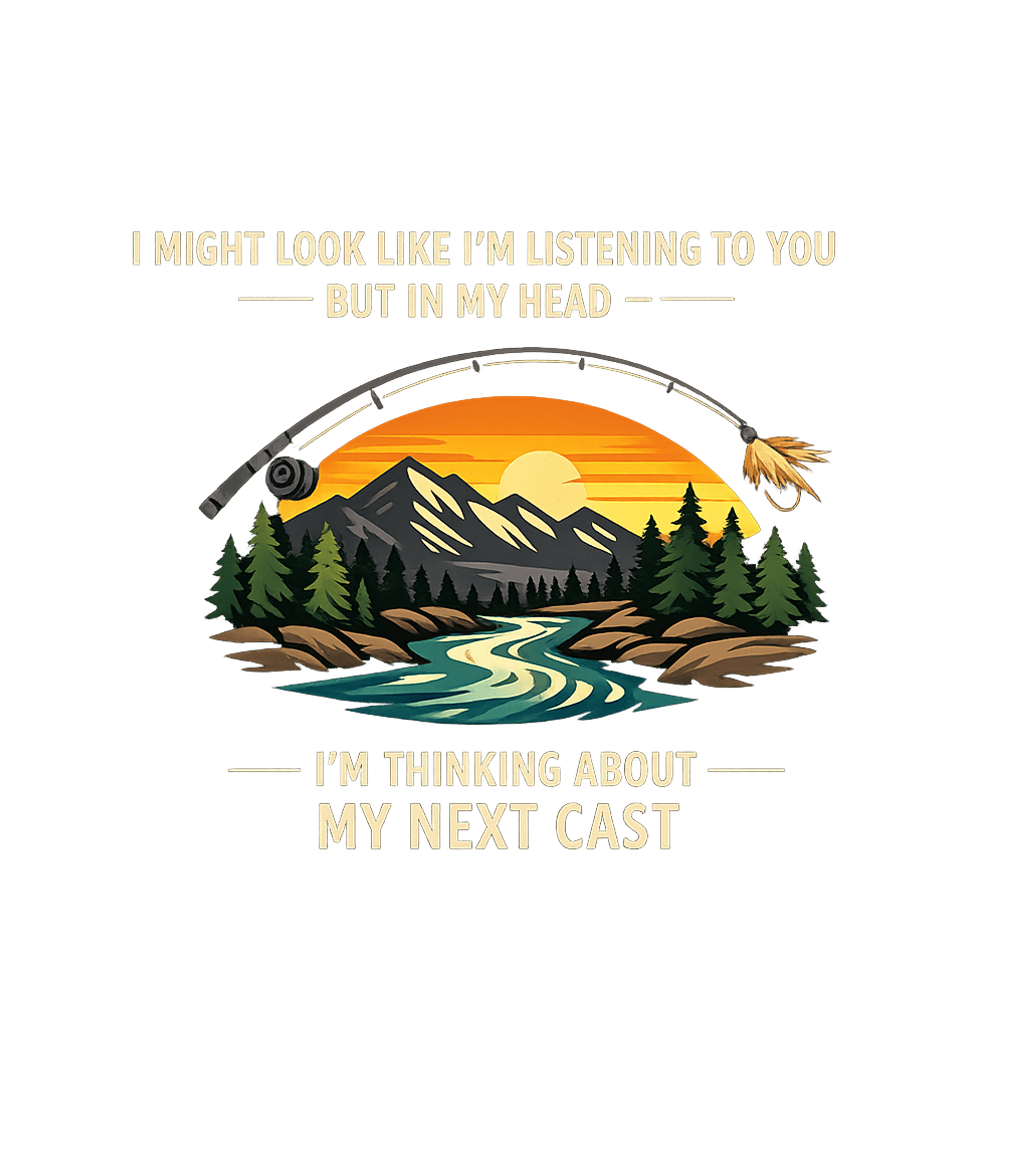 My Next Cast Fishing Hooded Sweatshirt featuring Express your true passion with this humorous t-shirt featuri – designed by Geoff Brown @ SunFrog My Next Cast Fishing Hooded Sweatshirt featuring Express your true passion with this humorous t-shirt featuri – designed by Geoff Brown @ SunFrog