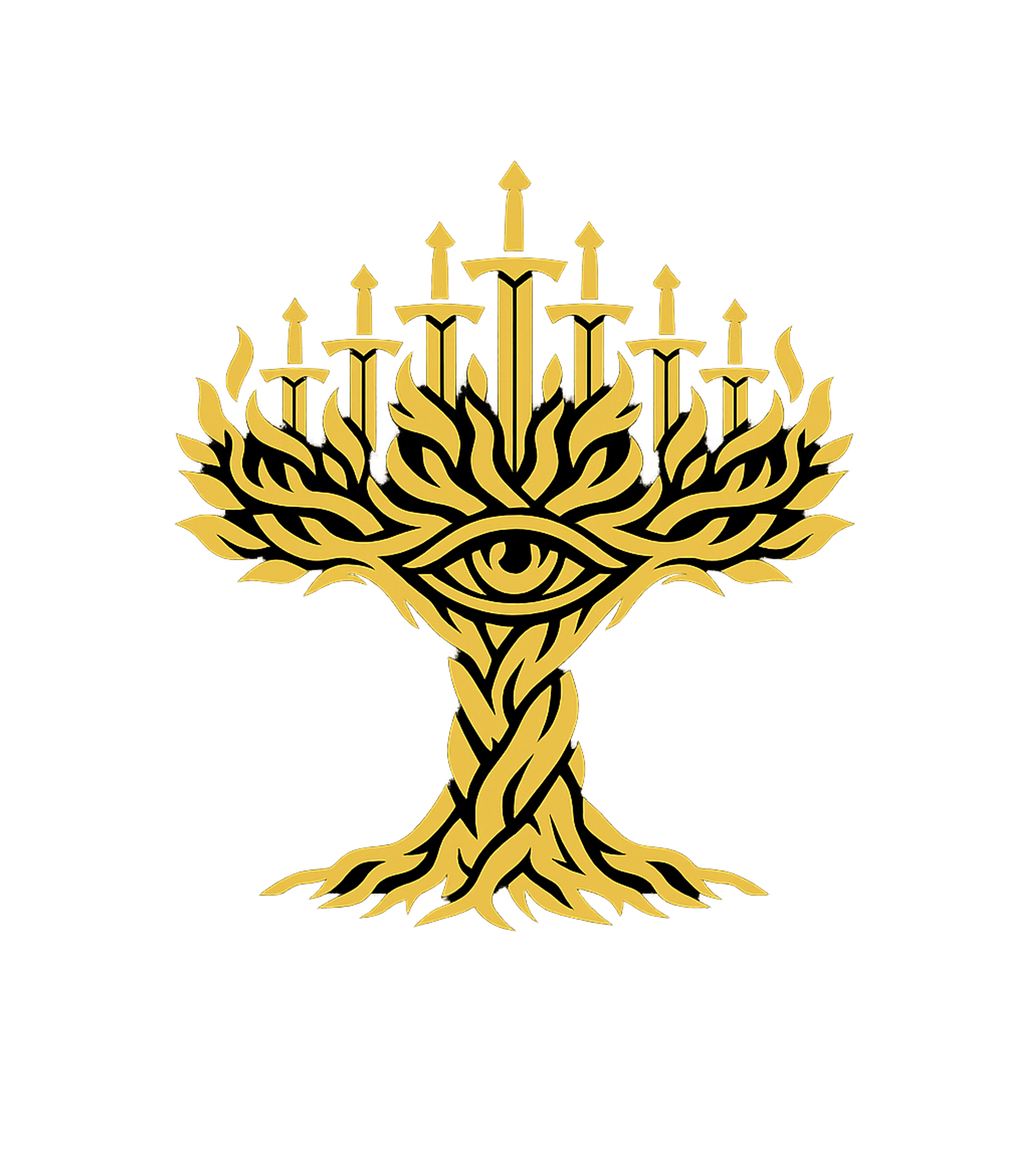 Mystic Sword Eye Tree Gaming Premium T-Shirt featuring A captivating golden tree design featuring a central all-see – designed by Geoff Brown @ SunFrog Mystic Sword Eye Tree Gaming Premium T-Shirt featuring A captivating golden tree design featuring a central all-see – designed by Geoff Brown @ SunFrog