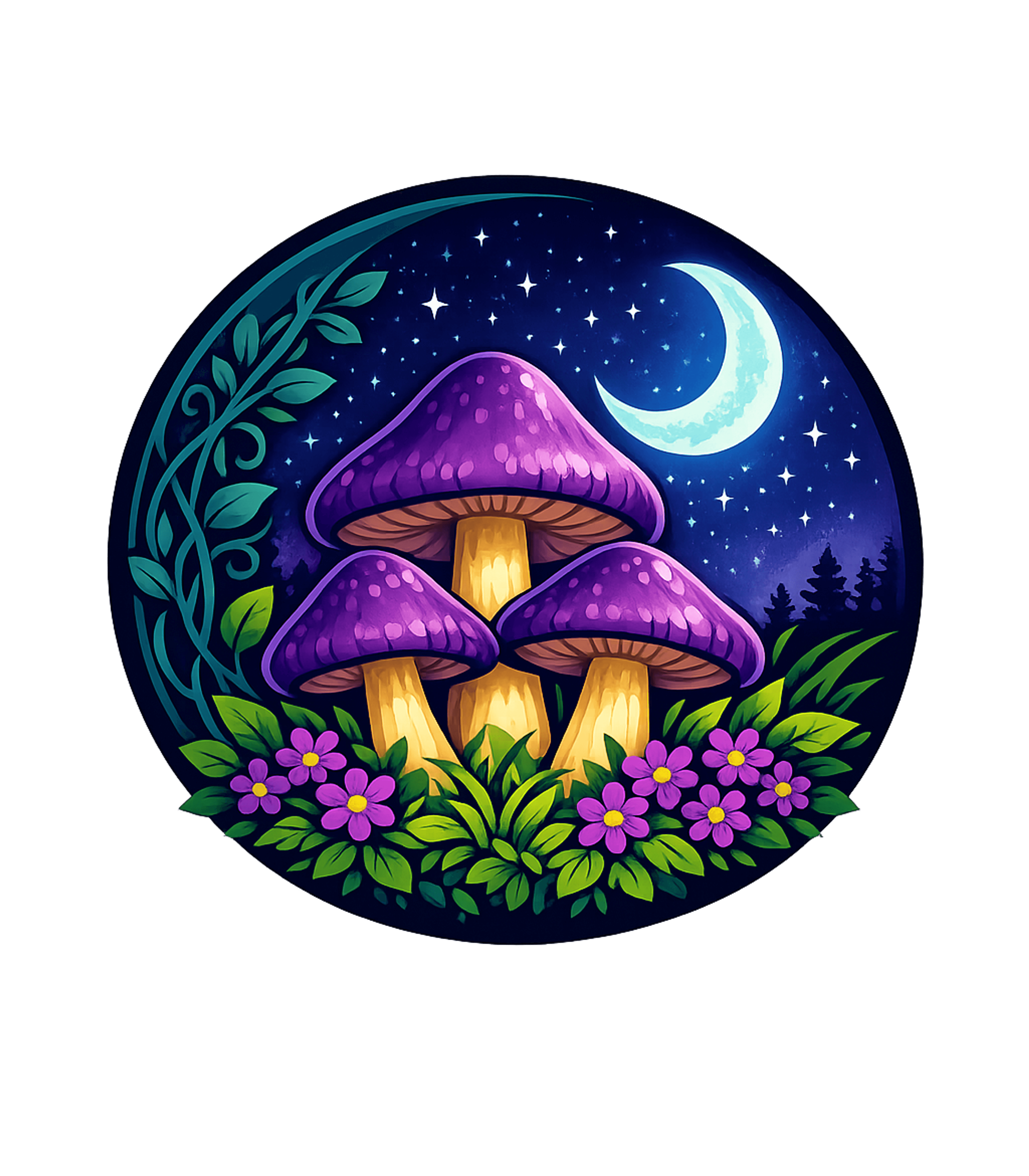 Mystical Mushroom Night Hiking Hooded Sweatshirt featuring Embrace the enchantment of a magical night with this whimsic – designed by Geoff Brown @ SunFrog Mystical Mushroom Night Hiking Hooded Sweatshirt featuring Embrace the enchantment of a magical night with this whimsic – designed by Geoff Brown @ SunFrog