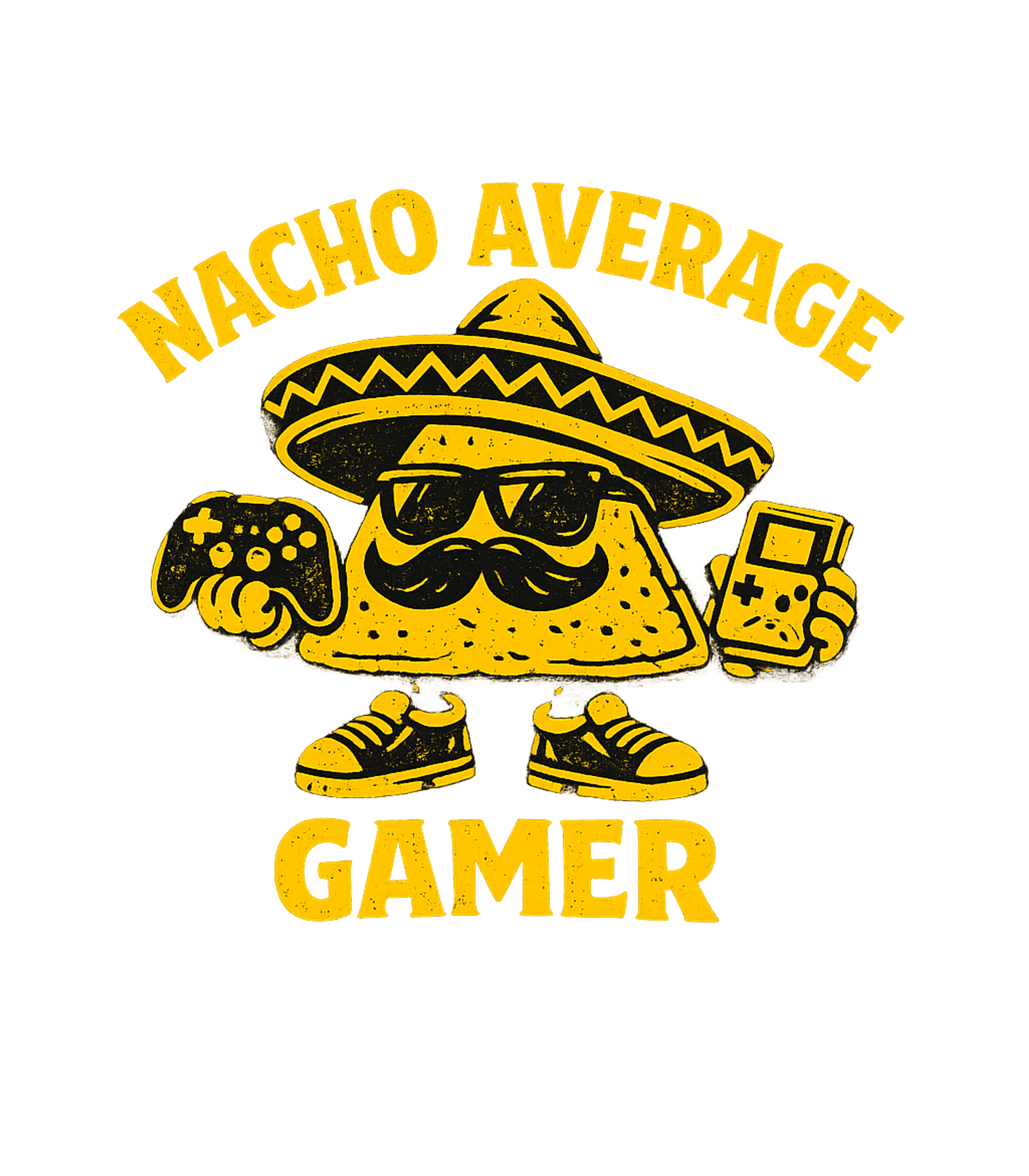 Nacho Average Gamer Gaming Premium T-Shirt featuring Show off your superior gaming skills and love for puns with – designed by Geoff Brown @ SunFrog Nacho Average Gamer Gaming Premium T-Shirt featuring Show off your superior gaming skills and love for puns with – designed by Geoff Brown @ SunFrog