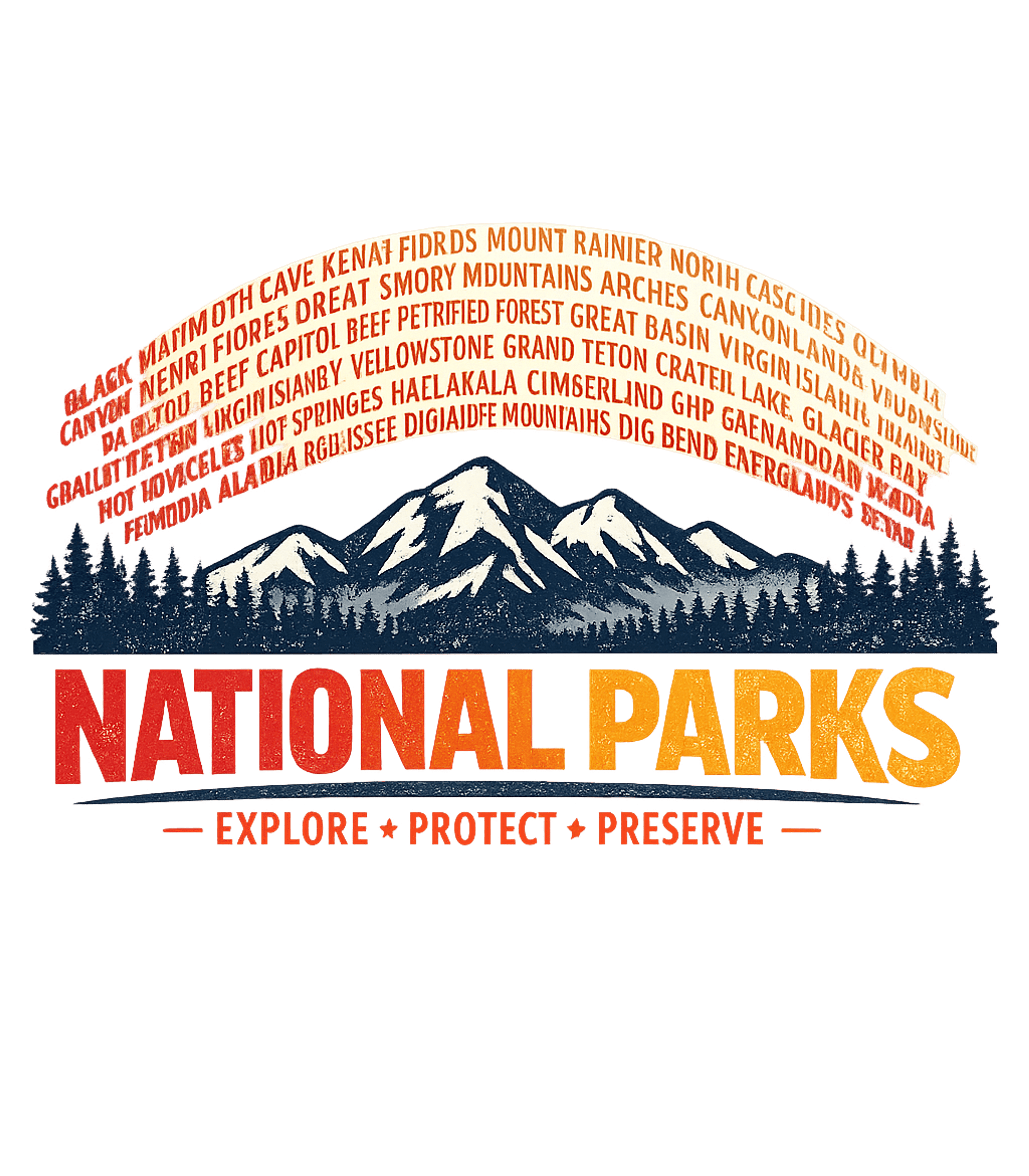 National Parks Explorer Hiking Premium T-Shirt featuring Show your love for America's wilderness with this vintage-in – designed by Geoff Brown @ SunFrog National Parks Explorer Hiking Premium T-Shirt featuring Show your love for America's wilderness with this vintage-in – designed by Geoff Brown @ SunFrog