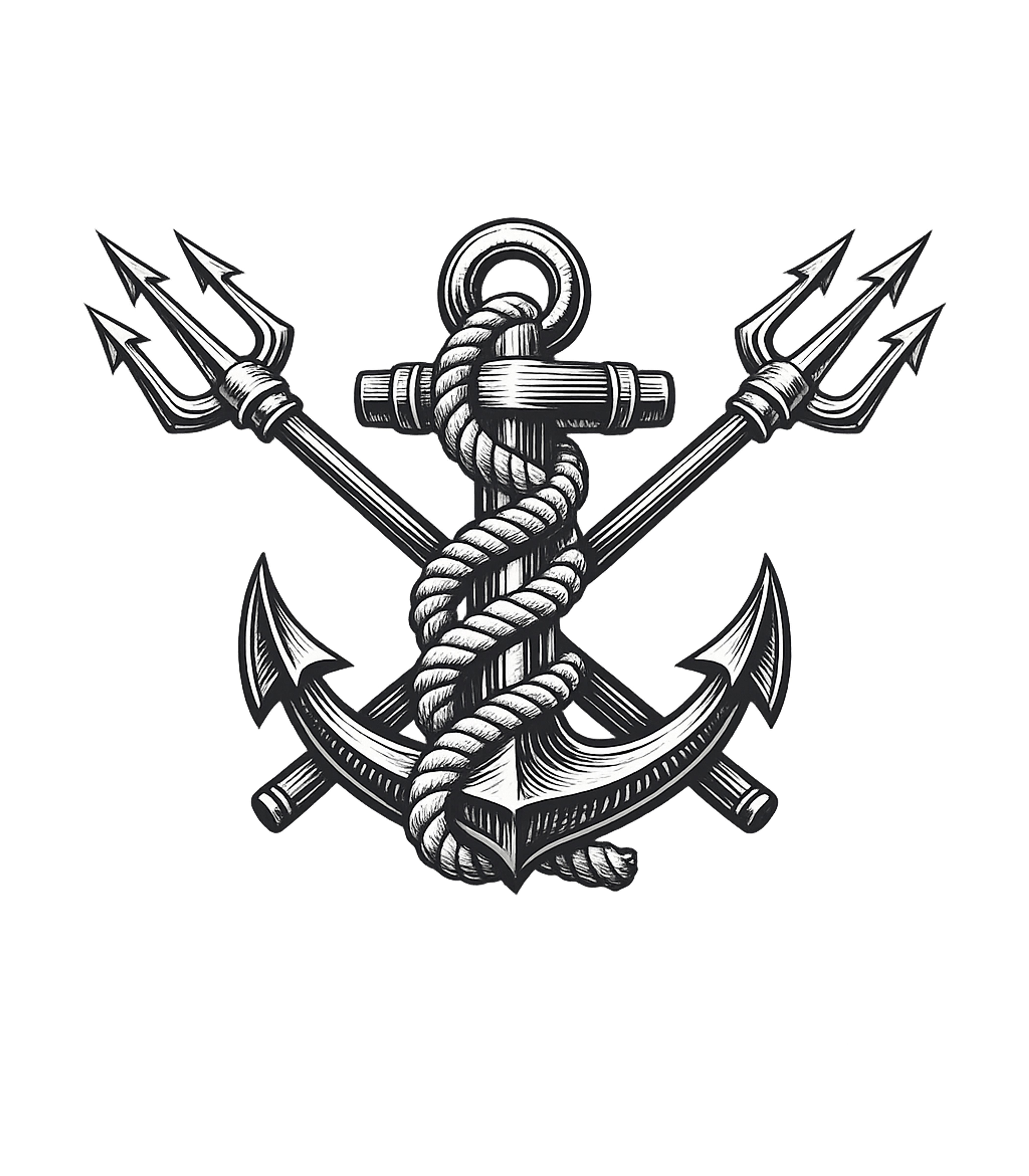 Nautical Anchor Tridents Boating Premium T-Shirt featuring Show your love for the sea with this striking graphic featur – designed by Geoff Brown @ SunFrog Nautical Anchor Tridents Boating Premium T-Shirt featuring Show your love for the sea with this striking graphic featur – designed by Geoff Brown @ SunFrog