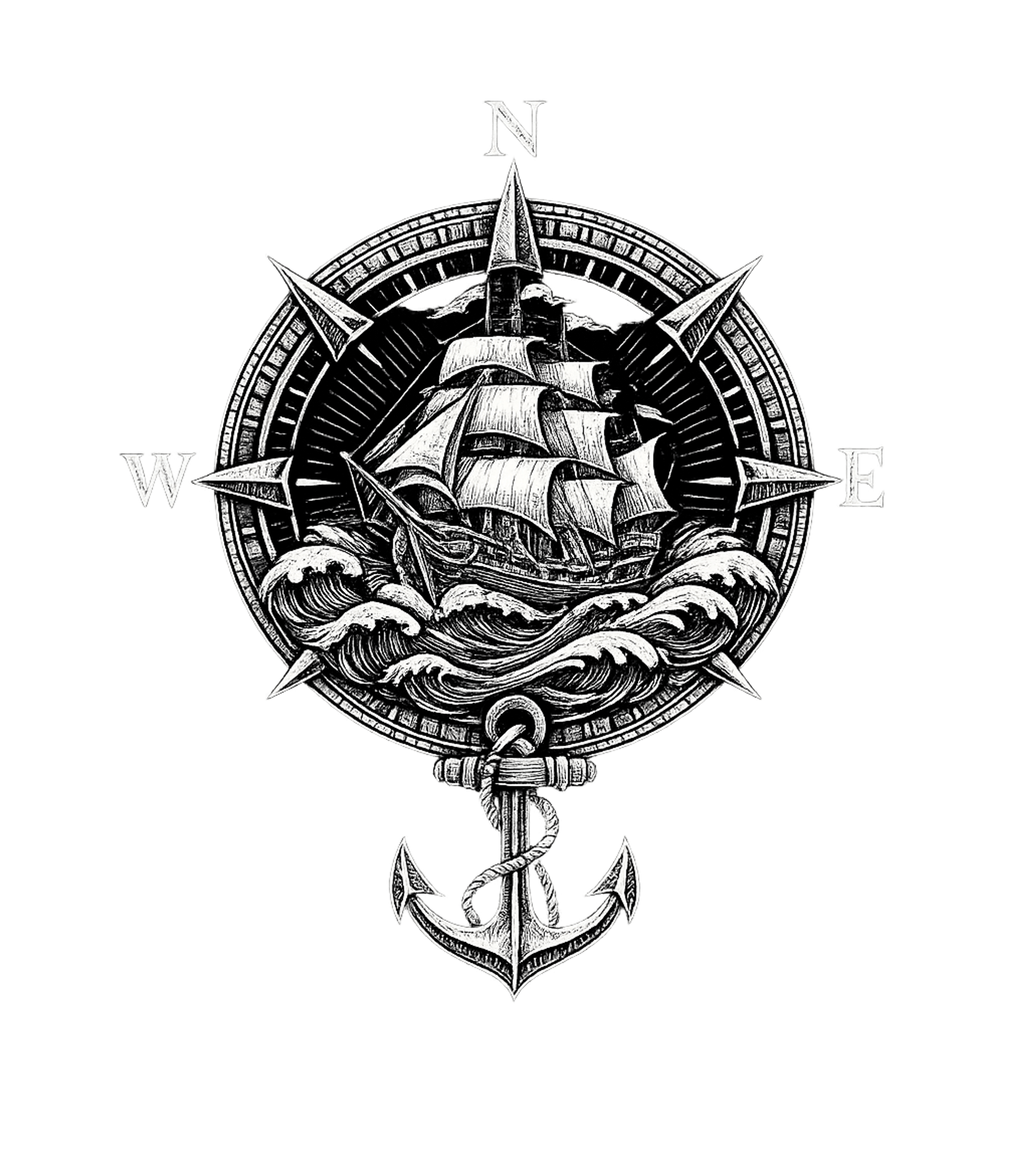 Nautical Compass Ship Anchor Boating Premium T-Shirt featuring Embark on a journey with this vintage-style artwork featurin – designed by Geoff Brown @ SunFrog Nautical Compass Ship Anchor Boating Premium T-Shirt featuring Embark on a journey with this vintage-style artwork featurin – designed by Geoff Brown @ SunFrog