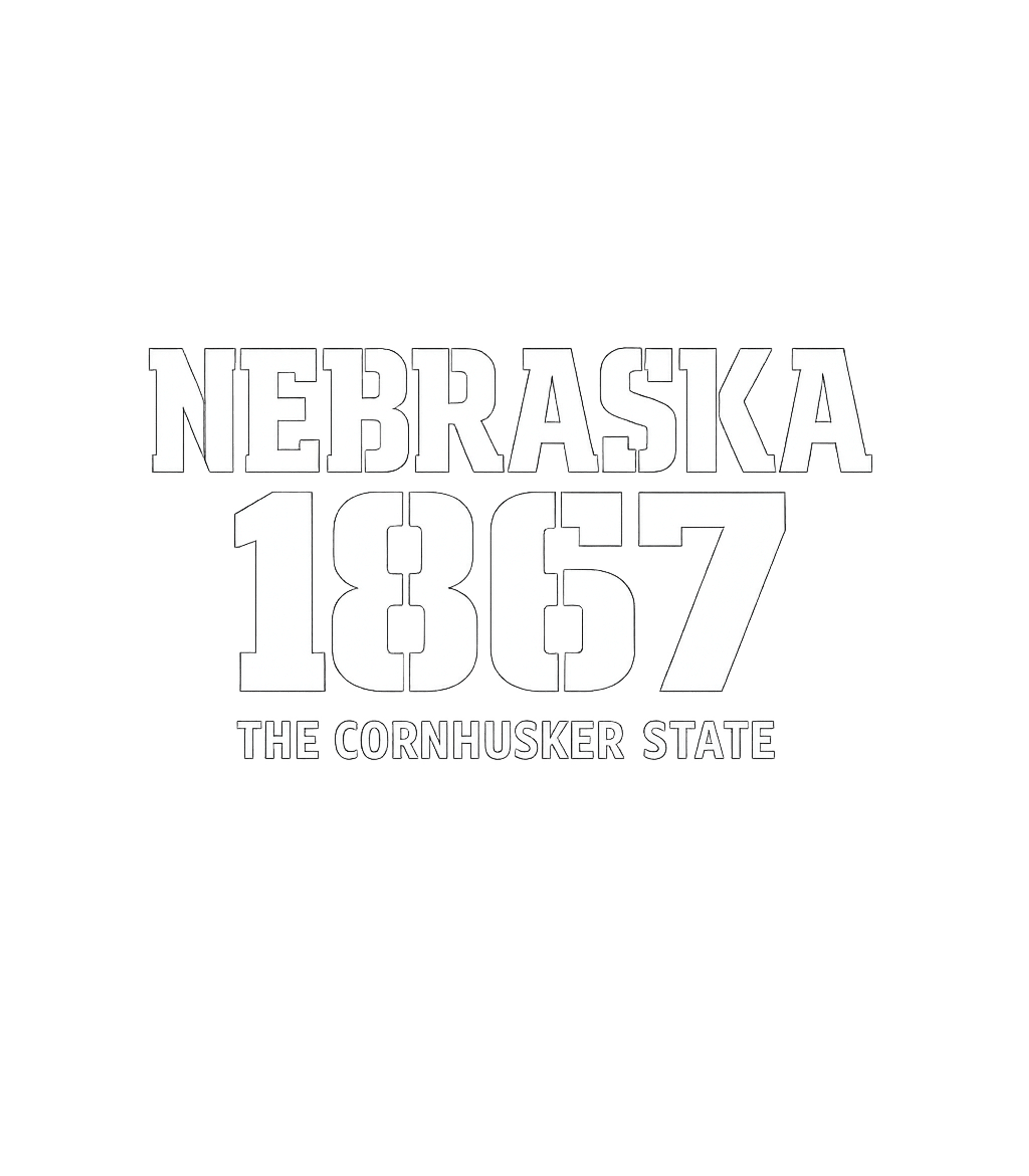 Nebraska 1867 Cornhusker Nebraska Crewneck Sweatshirt featuring Show your Nebraska pride with this classic design featuring – designed by Geoff Brown @ SunFrog Nebraska 1867 Cornhusker Nebraska Crewneck Sweatshirt featuring Show your Nebraska pride with this classic design featuring – designed by Geoff Brown @ SunFrog