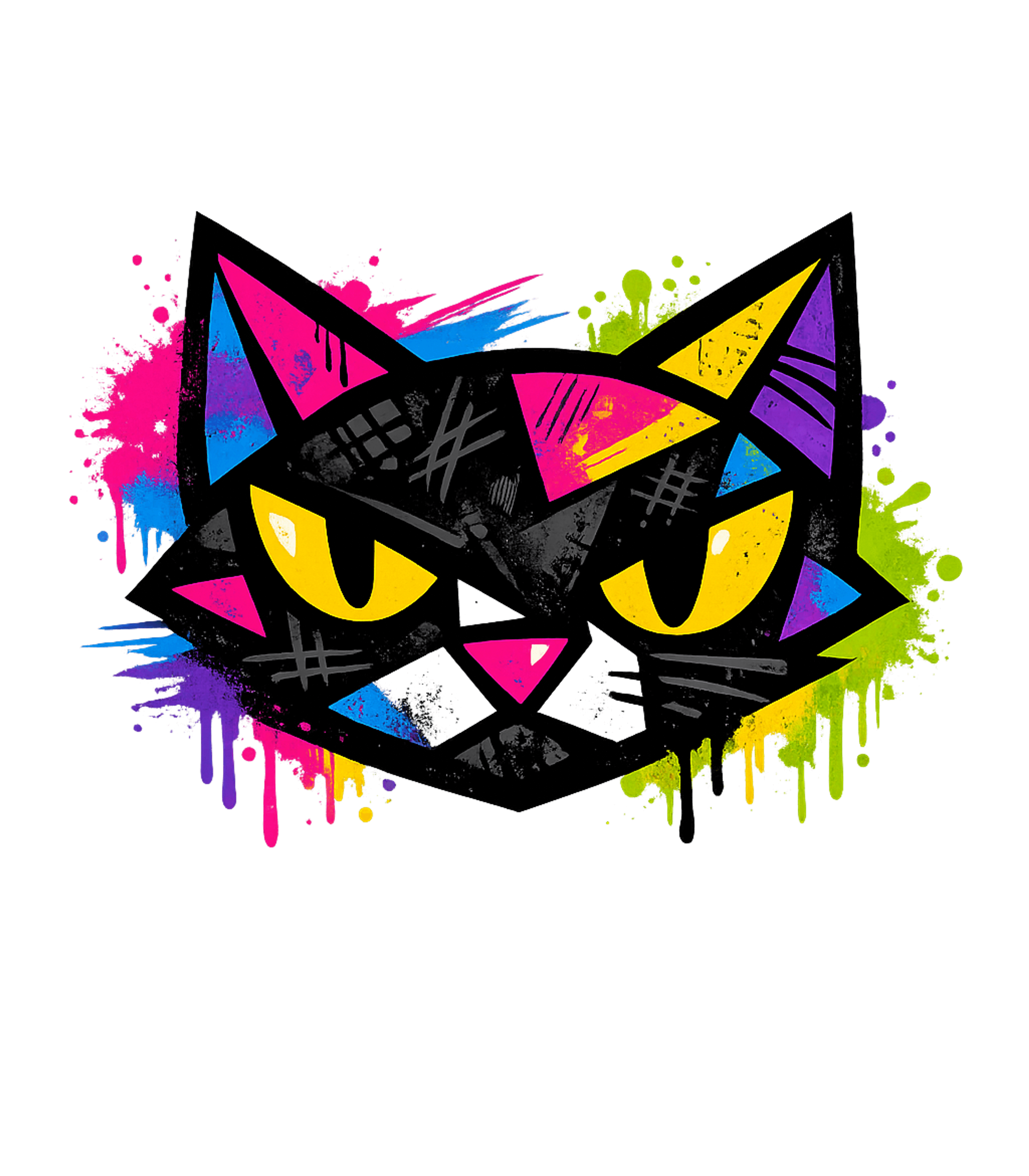 Neon Grunge Cat Cats Crewneck Sweatshirt featuring Show your feline love with this striking black cat design, f – designed by Geoff Brown @ SunFrog Neon Grunge Cat Cats Crewneck Sweatshirt featuring Show your feline love with this striking black cat design, f – designed by Geoff Brown @ SunFrog