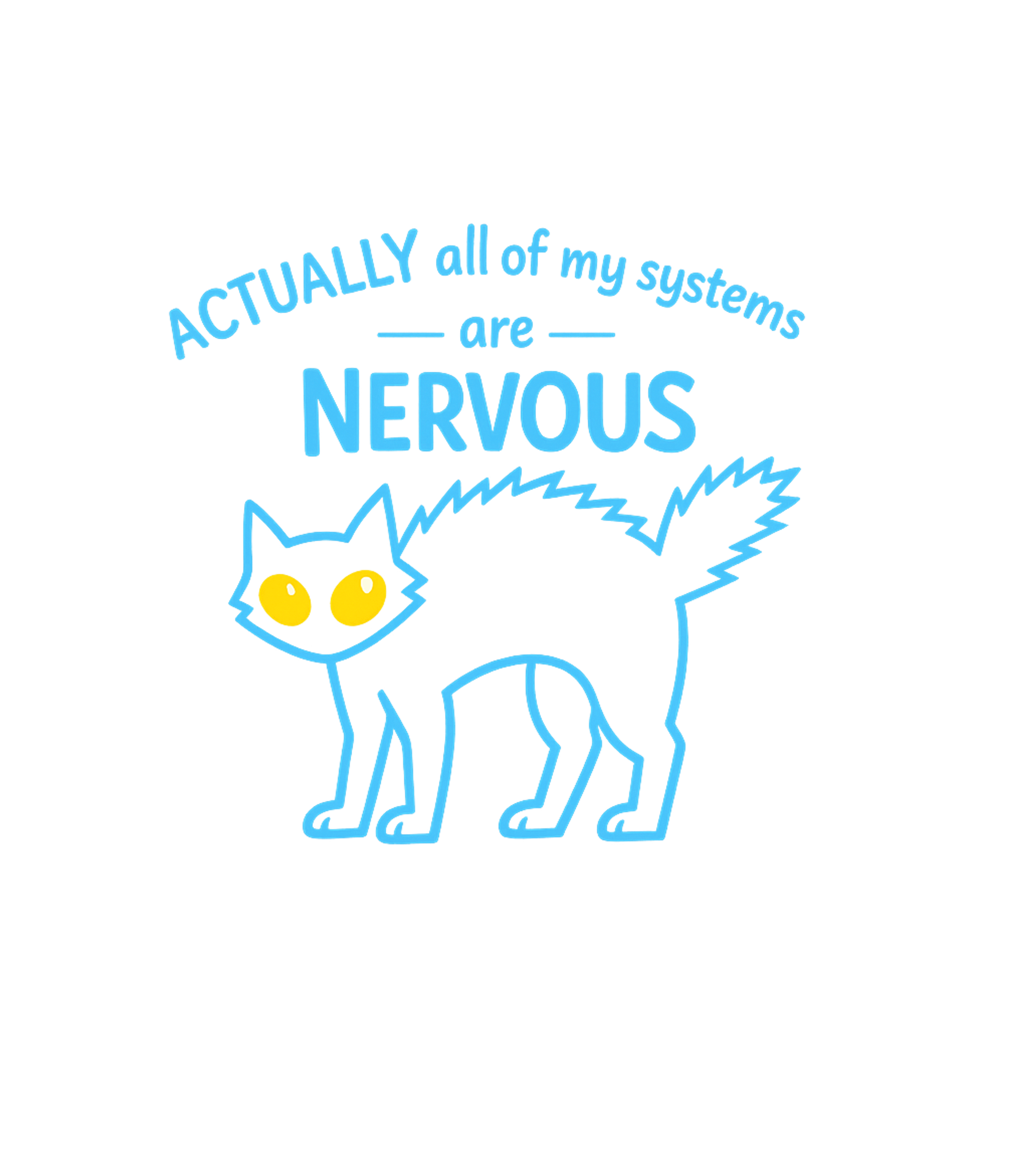 Nervous Systems Cat Cats Tank Top featuring Embrace your inner nervous cat with this humorous graphic te – designed by Geoff Brown @ SunFrog Nervous Systems Cat Cats Tank Top featuring Embrace your inner nervous cat with this humorous graphic te – designed by Geoff Brown @ SunFrog