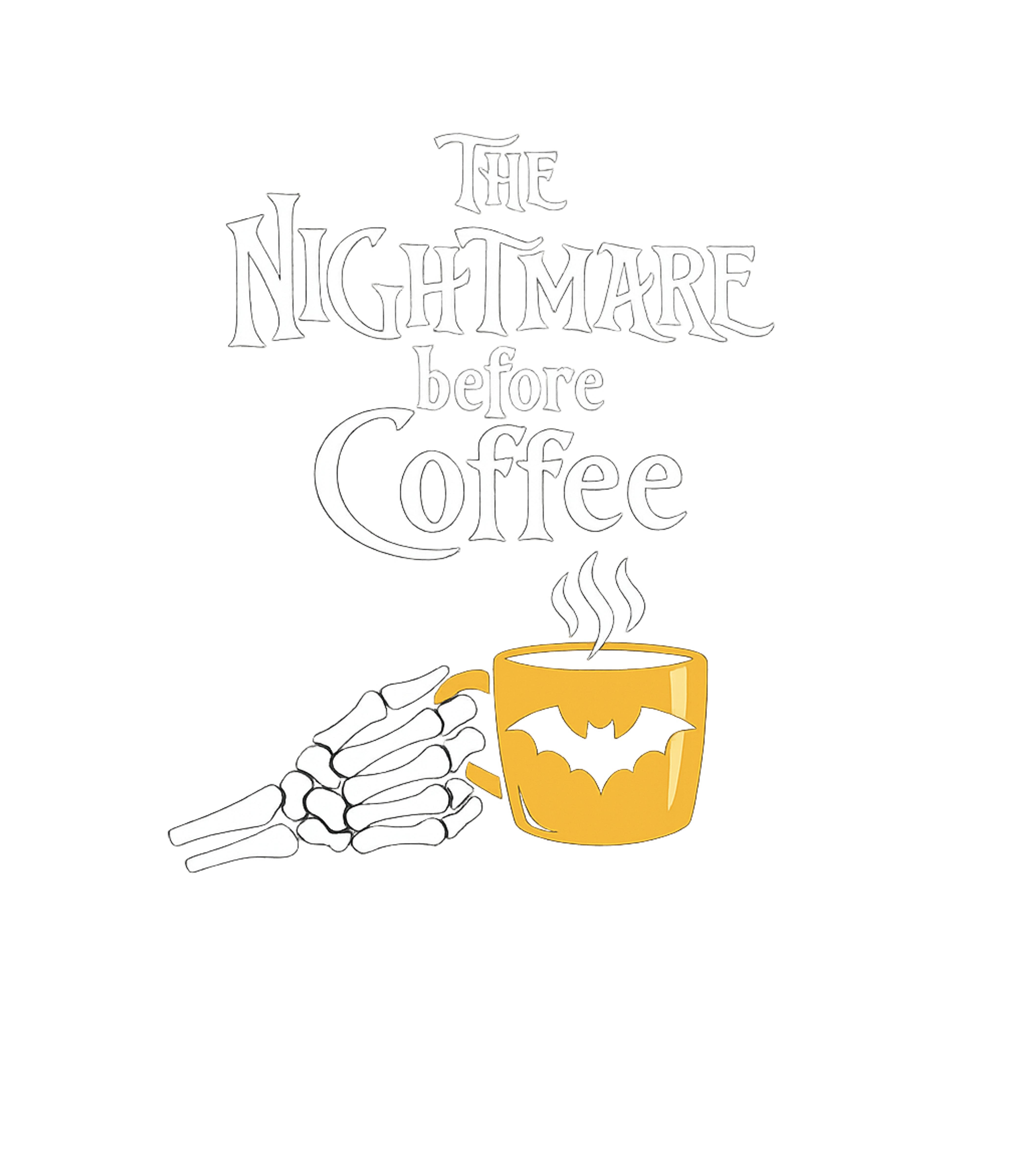 Nightmare Before Coffee halloween Crewneck Sweatshirt featuring Embrace your love for coffee with this spooky yet charming d – designed by Geoff Brown @ SunFrog Nightmare Before Coffee halloween Crewneck Sweatshirt featuring Embrace your love for coffee with this spooky yet charming d – designed by Geoff Brown @ SunFrog