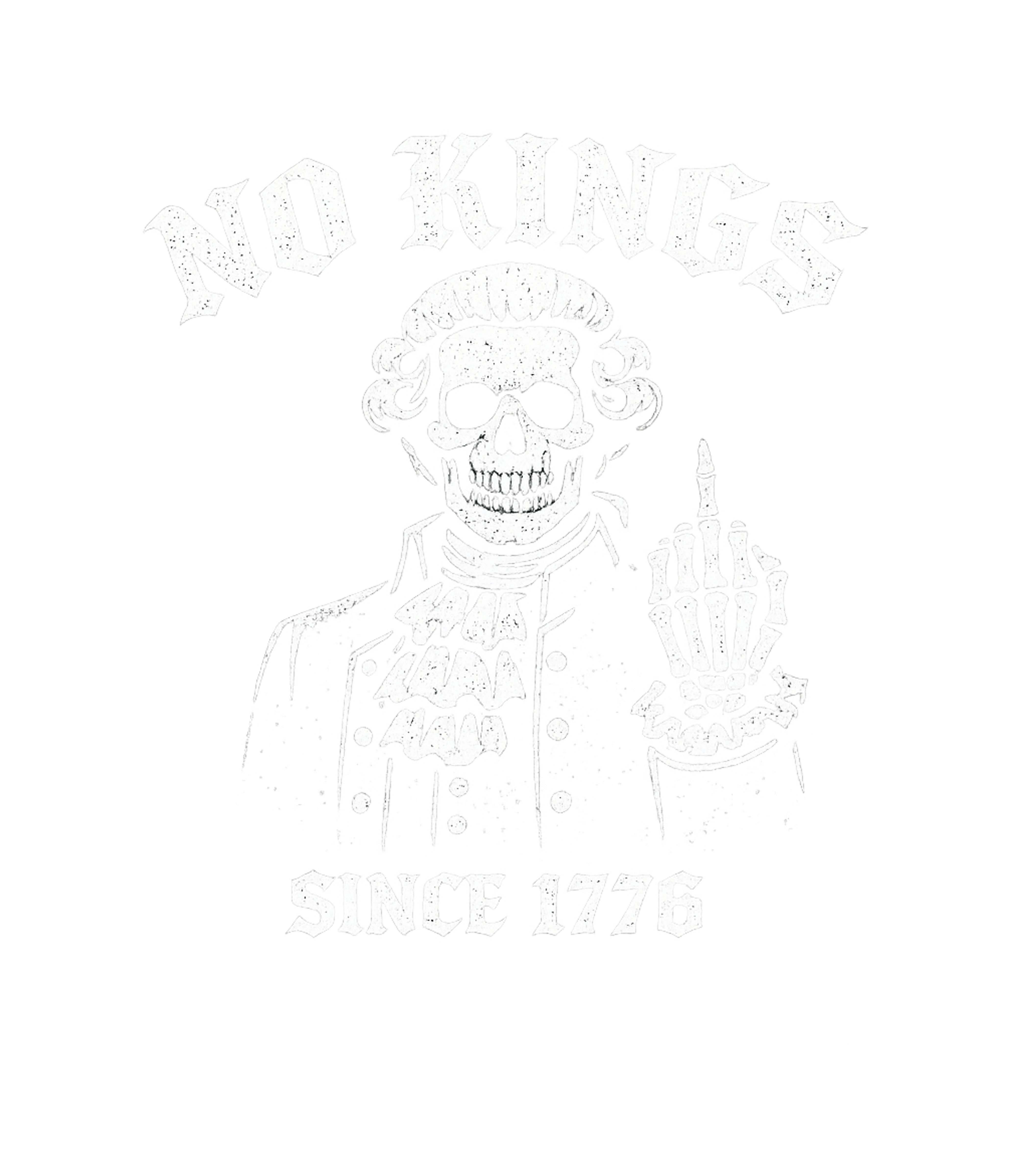 No Kings Since 1776 Freedom / Constitution Sticker featuring Show your defiant American spirit with this distressed graph – designed by Geoff Brown @ SunFrog No Kings Since 1776 Freedom / Constitution Sticker featuring Show your defiant American spirit with this distressed graph – designed by Geoff Brown @ SunFrog