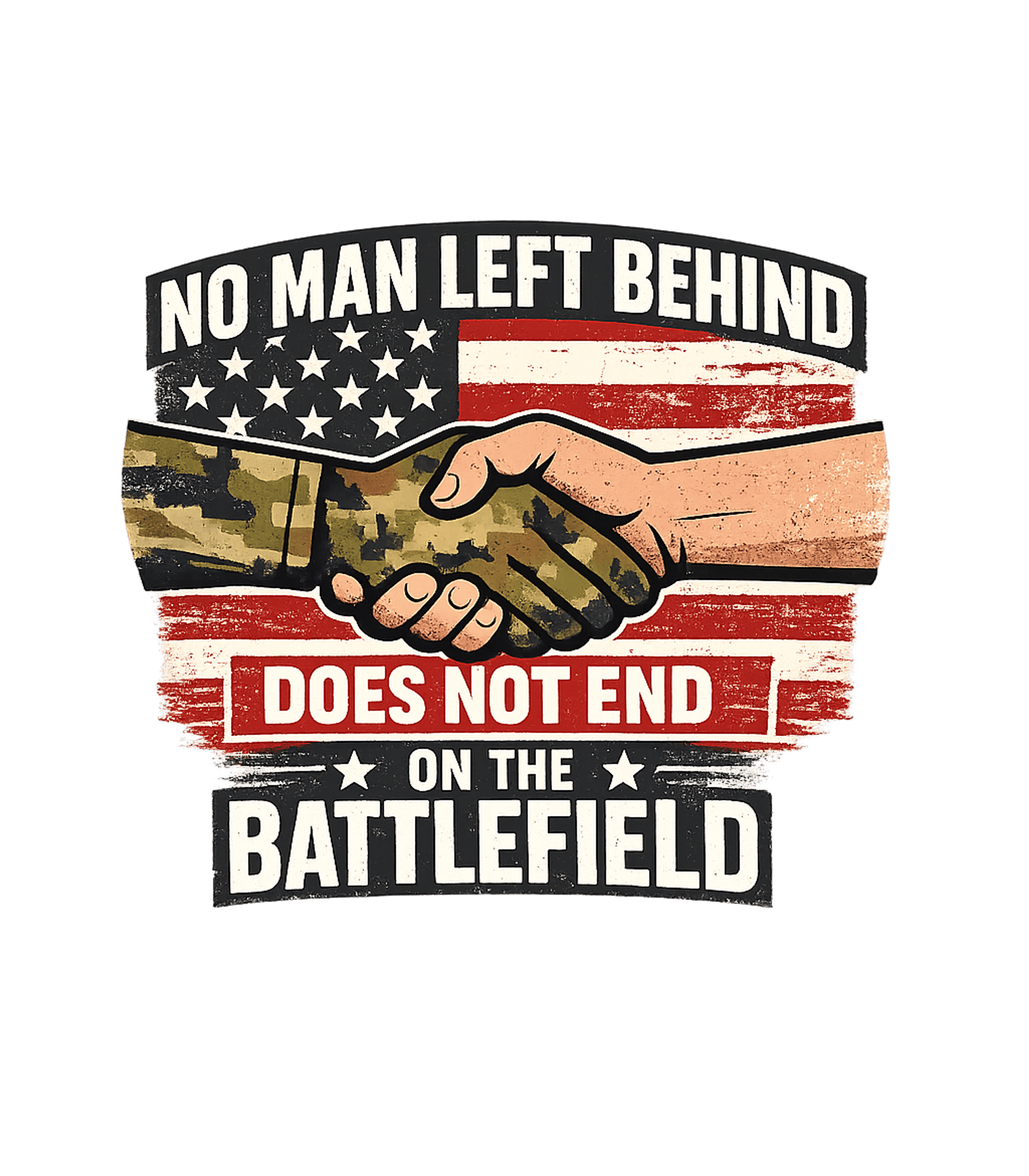 No Man Left Behind Support Veterans Hooded Sweatshirt featuring This powerful t-shirt artwork features a handshake between m – designed by Geoff Brown @ SunFrog No Man Left Behind Support Veterans Hooded Sweatshirt featuring This powerful t-shirt artwork features a handshake between m – designed by Geoff Brown @ SunFrog