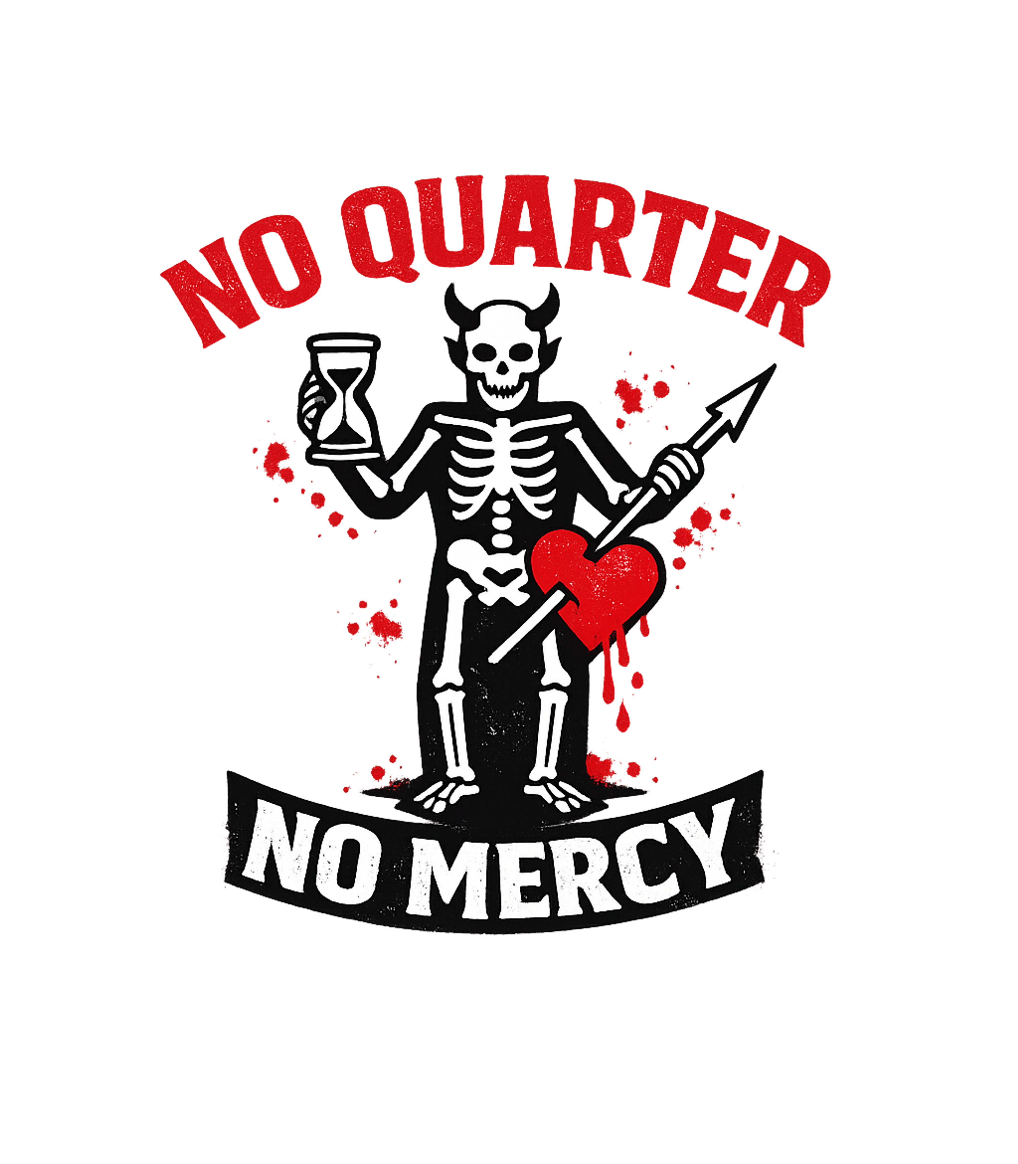 No Quarter No Mercy Music Hooded Sweatshirt featuring Make a bold statement with this edgy graphic featuring a hor – designed by Geoff Brown @ SunFrog No Quarter No Mercy Music Hooded Sweatshirt featuring Make a bold statement with this edgy graphic featuring a hor – designed by Geoff Brown @ SunFrog