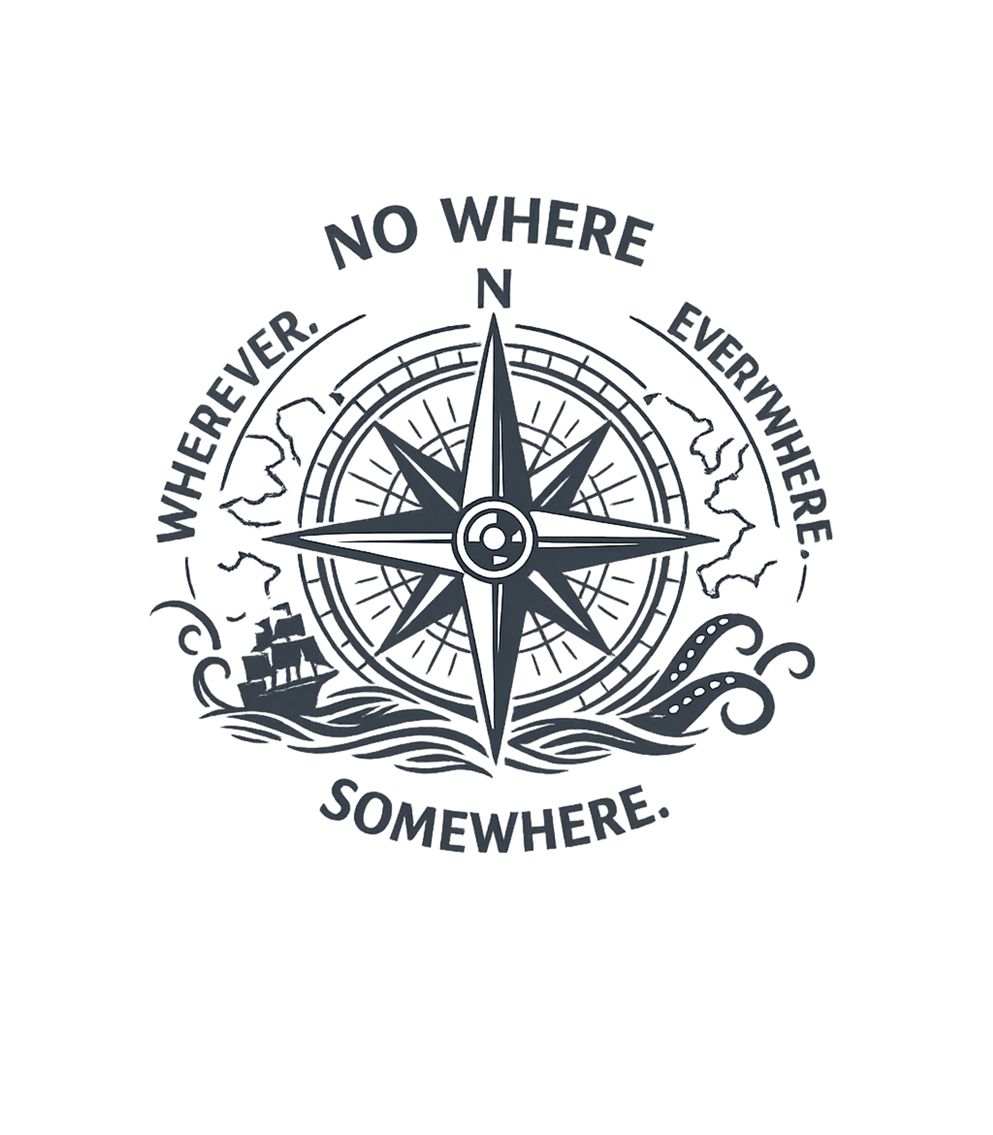 No Where Everywhere Compass Travel Hooded Sweatshirt featuring Embark on an epic journey with this captivating compass desi – designed by Geoff Brown @ SunFrog No Where Everywhere Compass Travel Hooded Sweatshirt featuring Embark on an epic journey with this captivating compass desi – designed by Geoff Brown @ SunFrog