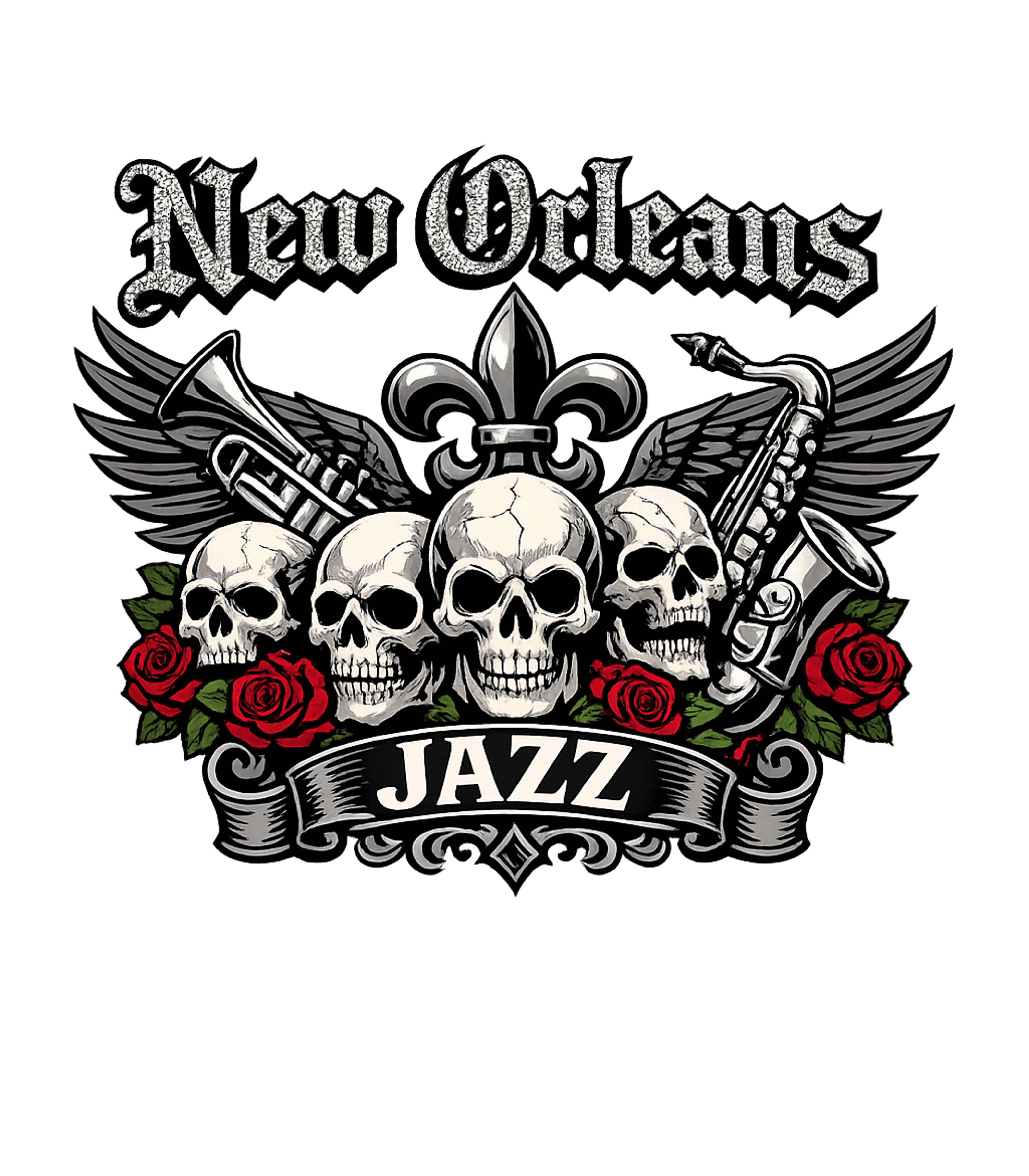 NOLA Jazz Skulls Louisiana Premium T-Shirt featuring Celebrate the vibrant and soulful spirit of New Orleans jazz – designed by Geoff Brown @ SunFrog NOLA Jazz Skulls Louisiana Premium T-Shirt featuring Celebrate the vibrant and soulful spirit of New Orleans jazz – designed by Geoff Brown @ SunFrog
