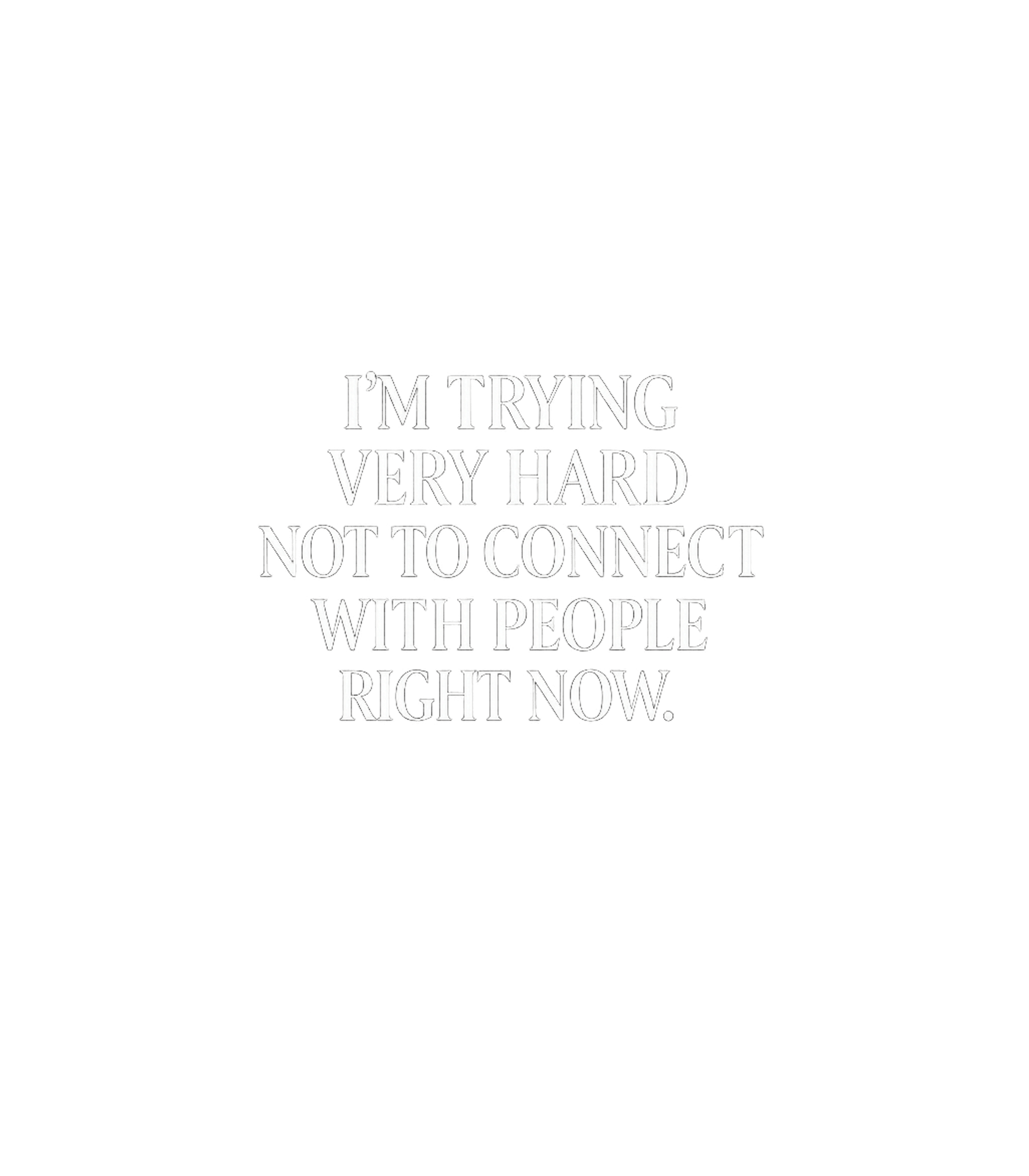 Not Connecting Right Now Sarcasm Crewneck Sweatshirt featuring Express your current mood with this straightforward text des – designed by Geoff Brown @ SunFrog Not Connecting Right Now Sarcasm Crewneck Sweatshirt featuring Express your current mood with this straightforward text des – designed by Geoff Brown @ SunFrog