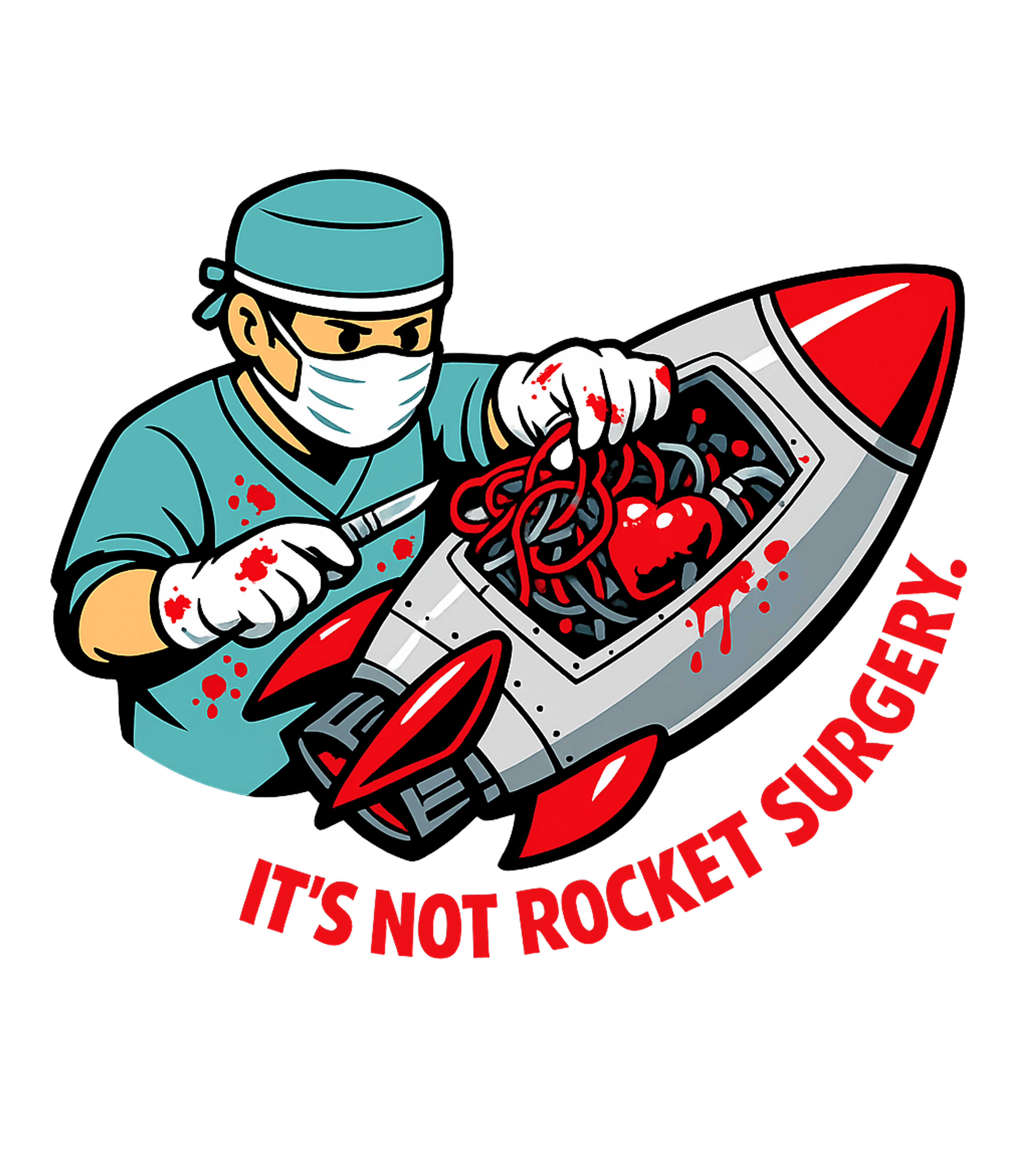 Not Rocket Surgery Sarcasm Hooded Sweatshirt featuring Embrace the witty side of complex tasks with this 'It's Not – designed by Geoff Brown @ SunFrog Not Rocket Surgery Sarcasm Hooded Sweatshirt featuring Embrace the witty side of complex tasks with this 'It's Not – designed by Geoff Brown @ SunFrog