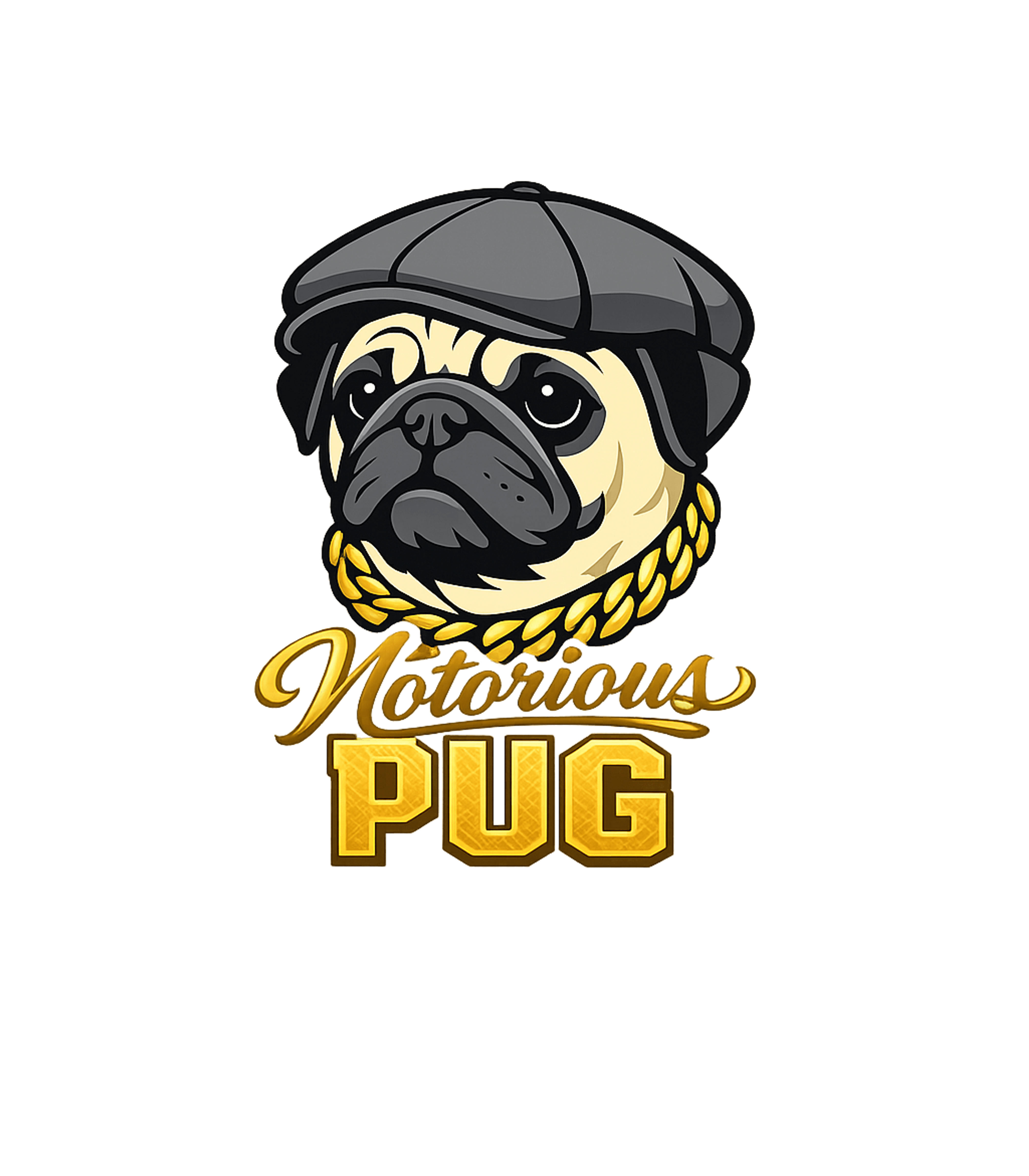 Notorious Pug Dogs Crewneck Sweatshirt featuring Show off your love for pugs with this 'Notorious PUG' design – designed by Geoff Brown @ SunFrog Notorious Pug Dogs Crewneck Sweatshirt featuring Show off your love for pugs with this 'Notorious PUG' design – designed by Geoff Brown @ SunFrog