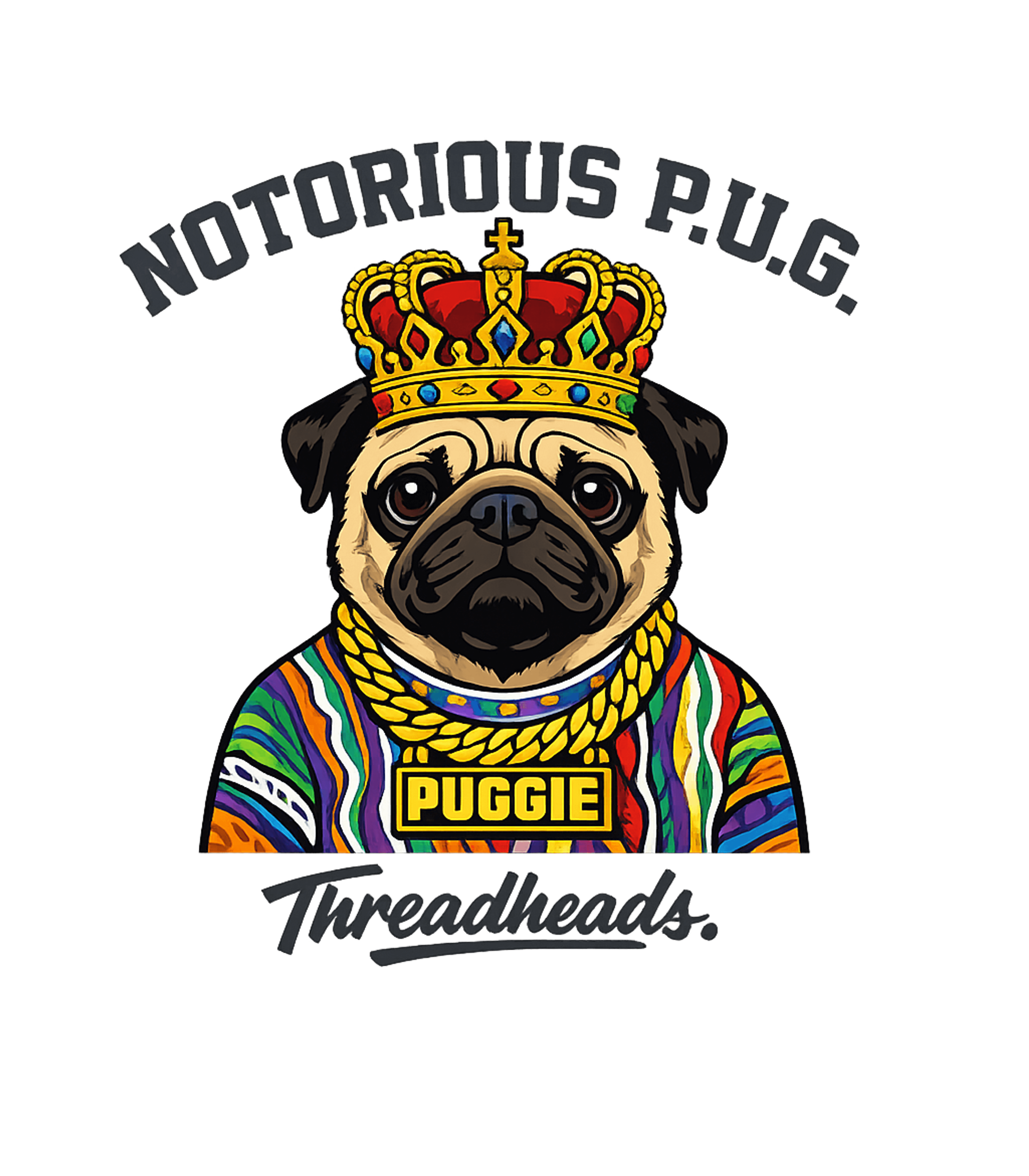 Notorious P.U.G. Dogs Premium T-Shirt featuring Show off your love for pugs and hip-hop culture with this fu – designed by Geoff Brown @ SunFrog Notorious P.U.G. Dogs Premium T-Shirt featuring Show off your love for pugs and hip-hop culture with this fu – designed by Geoff Brown @ SunFrog
