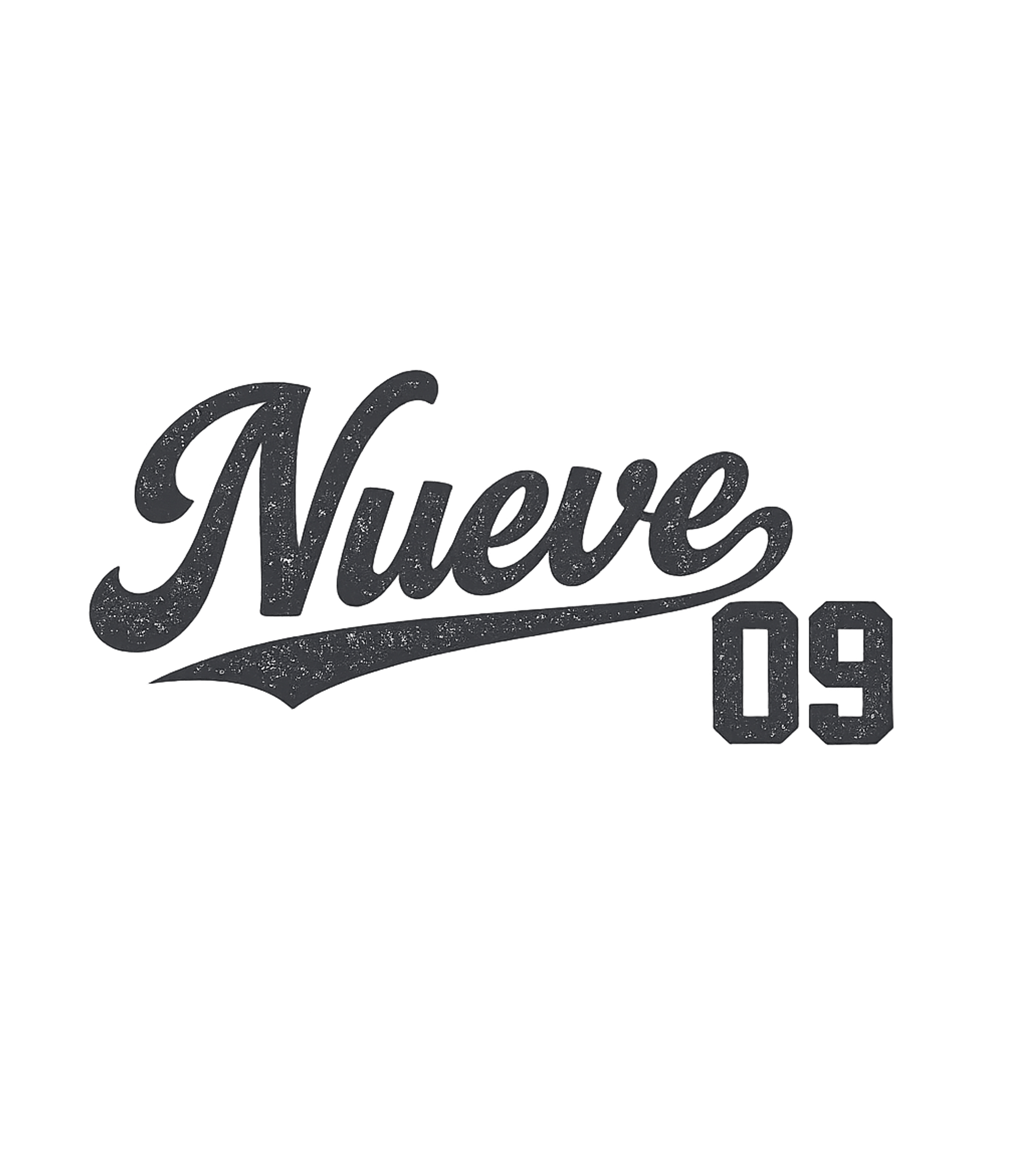 Nueve 09 Vintage Style Baseball Premium T-Shirt featuring This design features 'Nueve 09' in a distressed vintage scri – designed by Geoff Brown @ SunFrog Nueve 09 Vintage Style Baseball Premium T-Shirt featuring This design features 'Nueve 09' in a distressed vintage scri – designed by Geoff Brown @ SunFrog