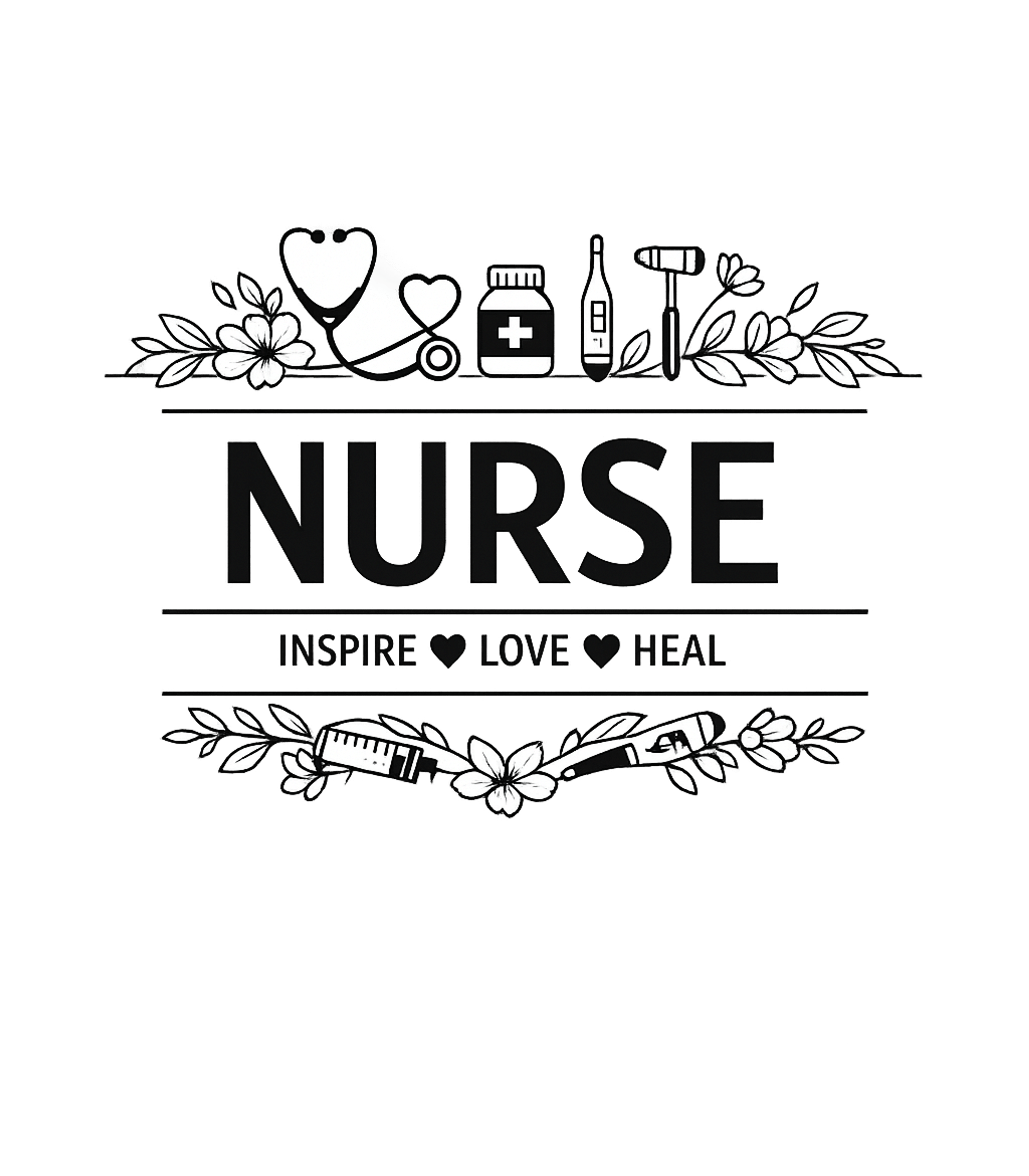 Nurse Inspire Love Heal Nurse Hooded Sweatshirt featuring Celebrate the dedicated spirit of nurses with this elegant d – designed by Geoff Brown @ SunFrog Nurse Inspire Love Heal Nurse Hooded Sweatshirt featuring Celebrate the dedicated spirit of nurses with this elegant d – designed by Geoff Brown @ SunFrog