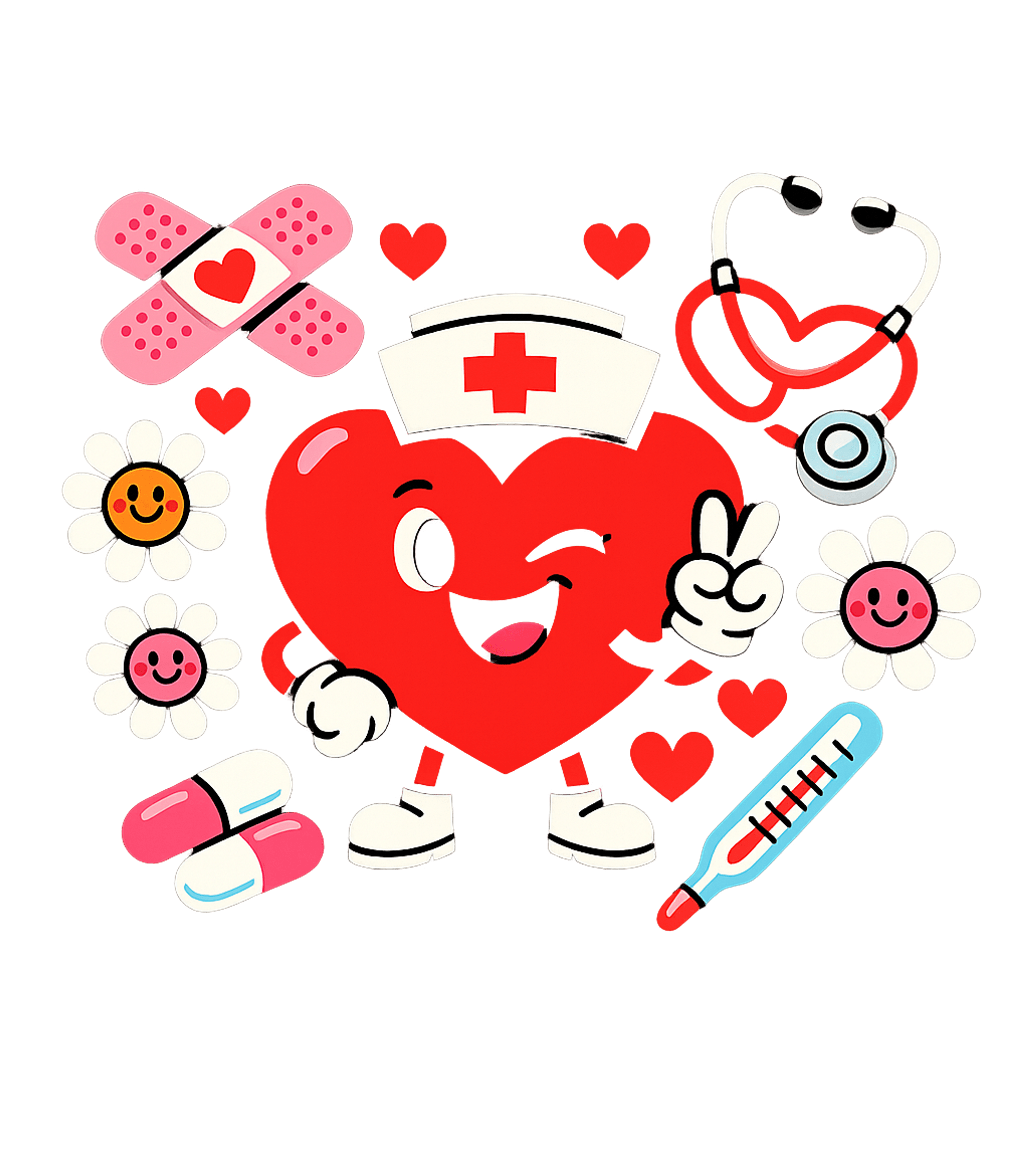 Nurse Love Art Nurse Hooded Sweatshirt featuring Show your love for healthcare with this adorable cartoon hea – designed by Geoff Brown @ SunFrog Nurse Love Art Nurse Hooded Sweatshirt featuring Show your love for healthcare with this adorable cartoon hea – designed by Geoff Brown @ SunFrog