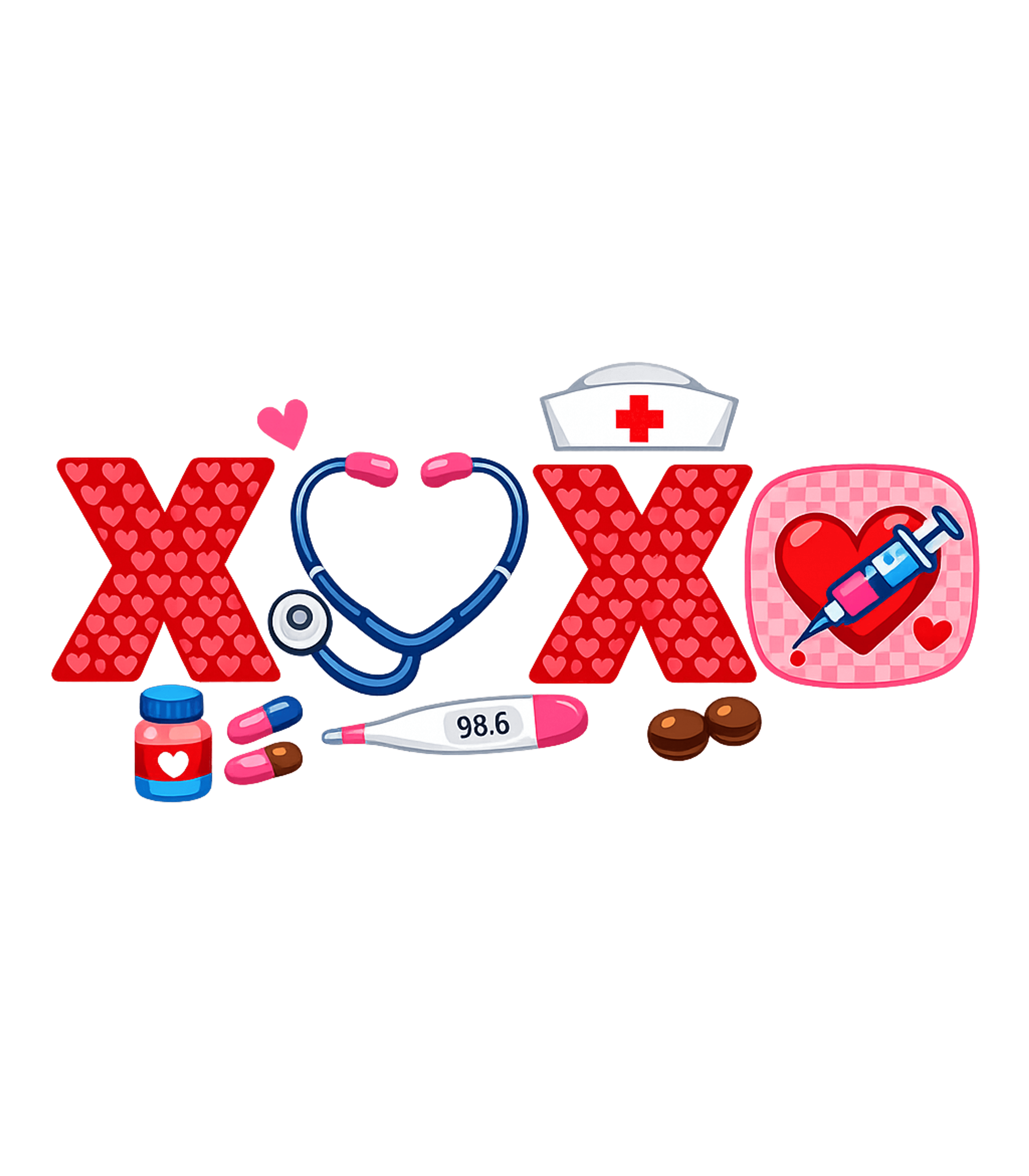 Nurse XOXO Love Nurse Crewneck Sweatshirt featuring This vibrant graphic combines classic XOXO with medical symb – designed by Geoff Brown @ SunFrog Nurse XOXO Love Nurse Crewneck Sweatshirt featuring This vibrant graphic combines classic XOXO with medical symb – designed by Geoff Brown @ SunFrog