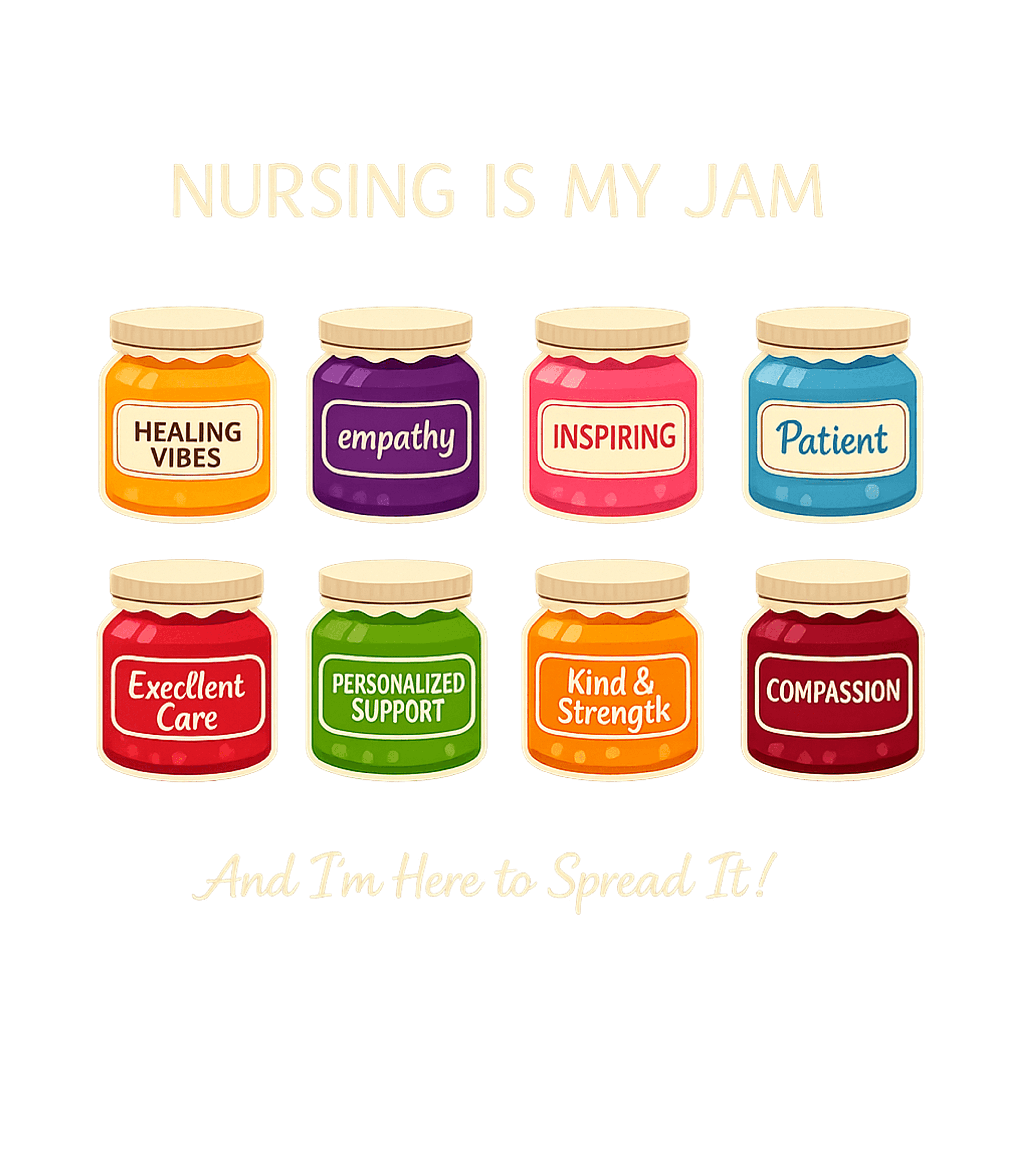 Nursing Is My Jam Nurse Premium T-Shirt featuring Celebrate the heart of nursing with this cheerful graphic te – designed by Geoff Brown @ SunFrog Nursing Is My Jam Nurse Premium T-Shirt featuring Celebrate the heart of nursing with this cheerful graphic te – designed by Geoff Brown @ SunFrog