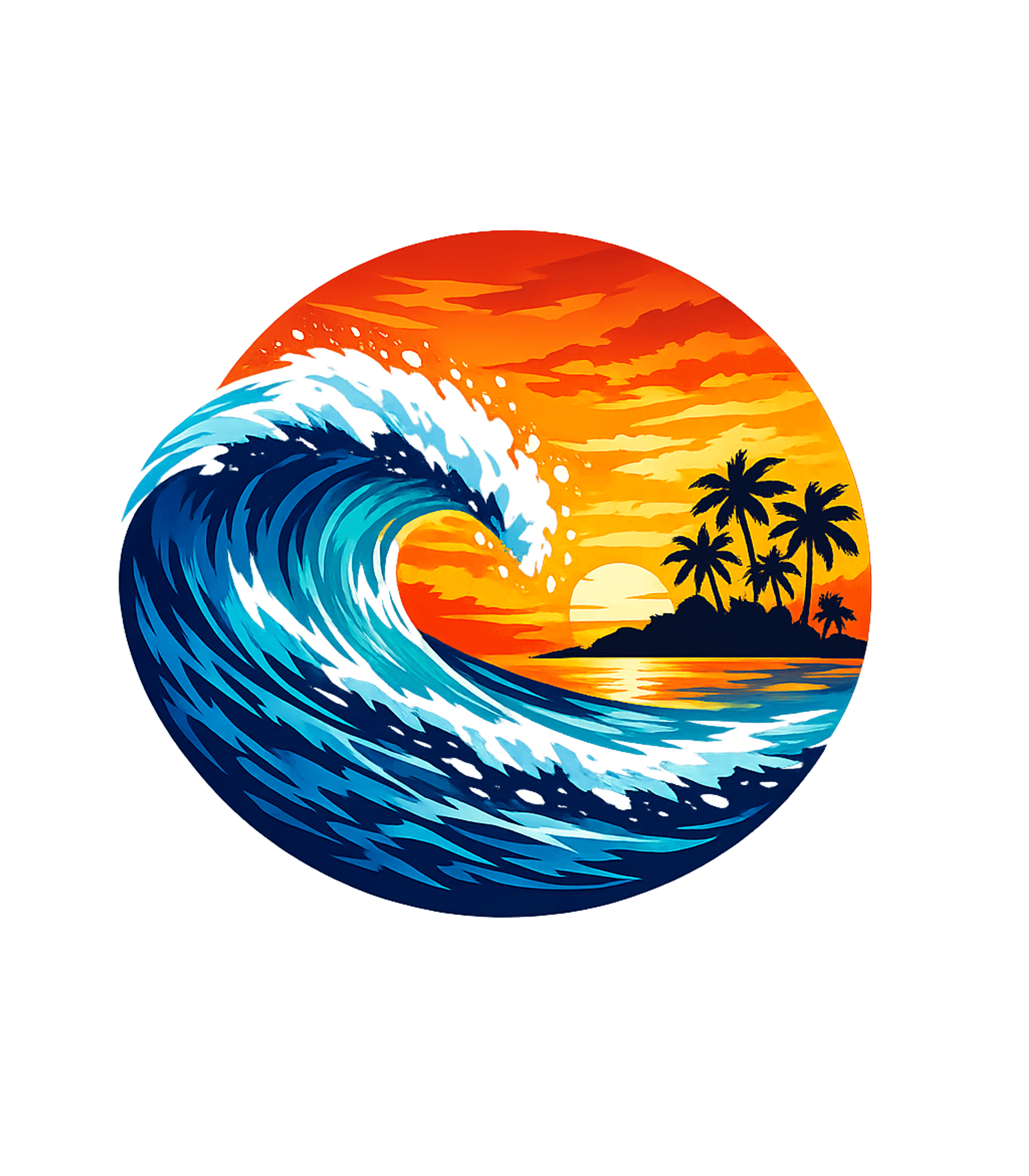 Ocean Wave Sunset Travel Premium T-Shirt featuring Ride the wave into a vibrant tropical sunset with this capti – designed by Geoff Brown @ SunFrog Ocean Wave Sunset Travel Premium T-Shirt featuring Ride the wave into a vibrant tropical sunset with this capti – designed by Geoff Brown @ SunFrog