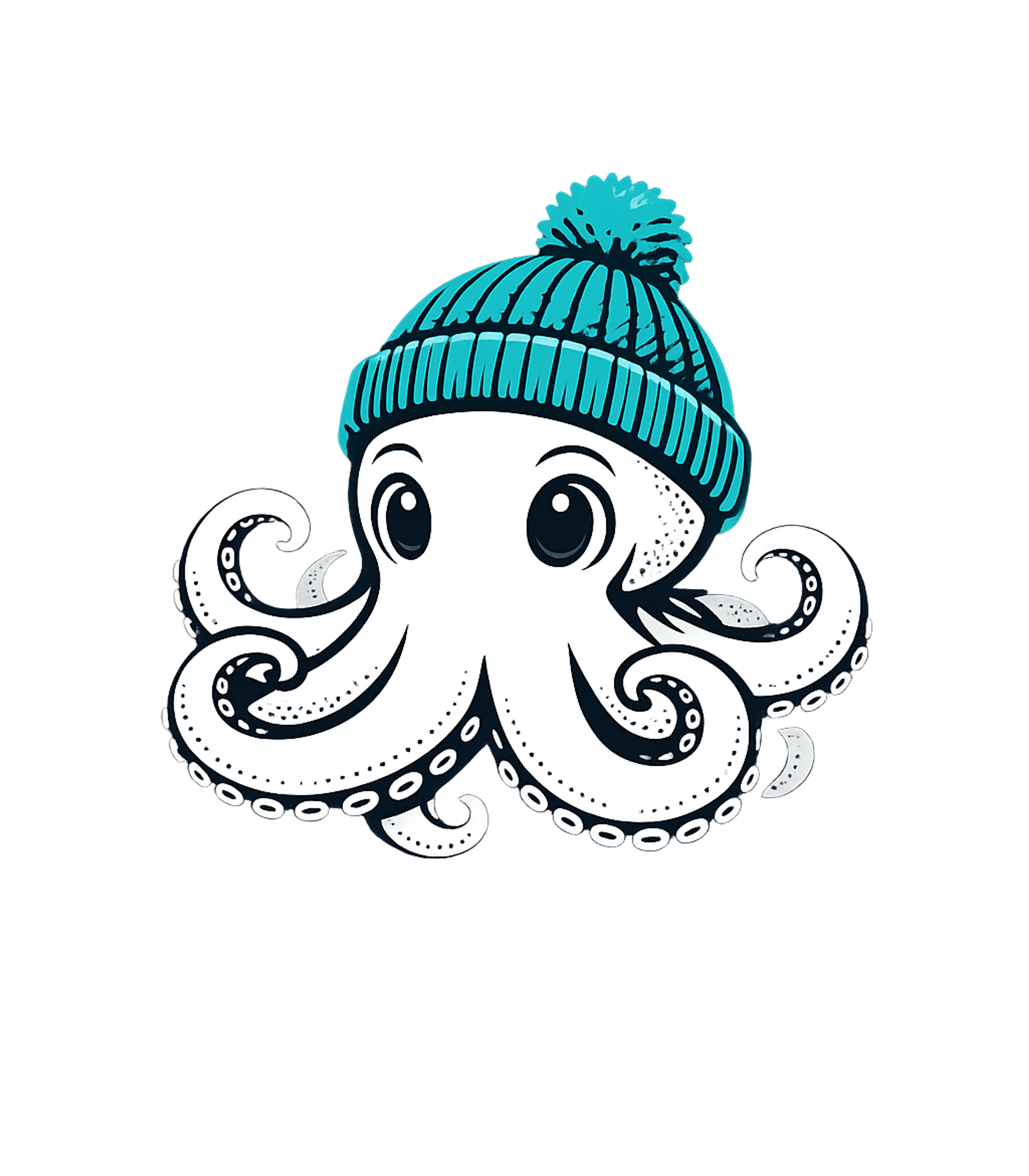 Octopus Beanie Chill Wildlife Premium T-Shirt featuring This charming graphic features a cute octopus wearing a styl – designed by Geoff Brown @ SunFrog Octopus Beanie Chill Wildlife Premium T-Shirt featuring This charming graphic features a cute octopus wearing a styl – designed by Geoff Brown @ SunFrog
