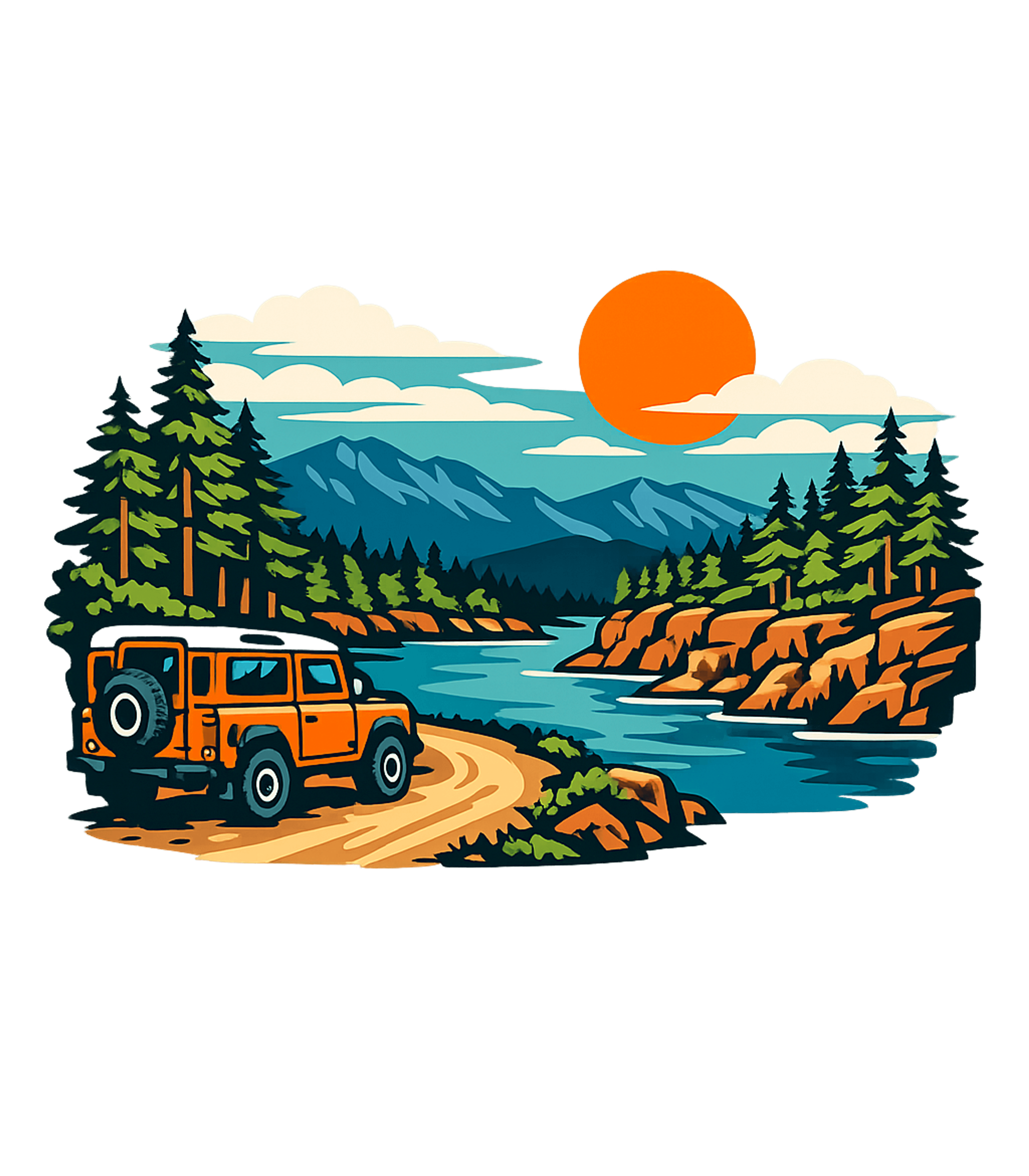 Off-Road Mountain Sunset Off-Road / ATV Premium T-Shirt featuring Embrace the spirit of adventure with this vibrant graphic fe – designed by Geoff Brown @ SunFrog Off-Road Mountain Sunset Off-Road / ATV Premium T-Shirt featuring Embrace the spirit of adventure with this vibrant graphic fe – designed by Geoff Brown @ SunFrog