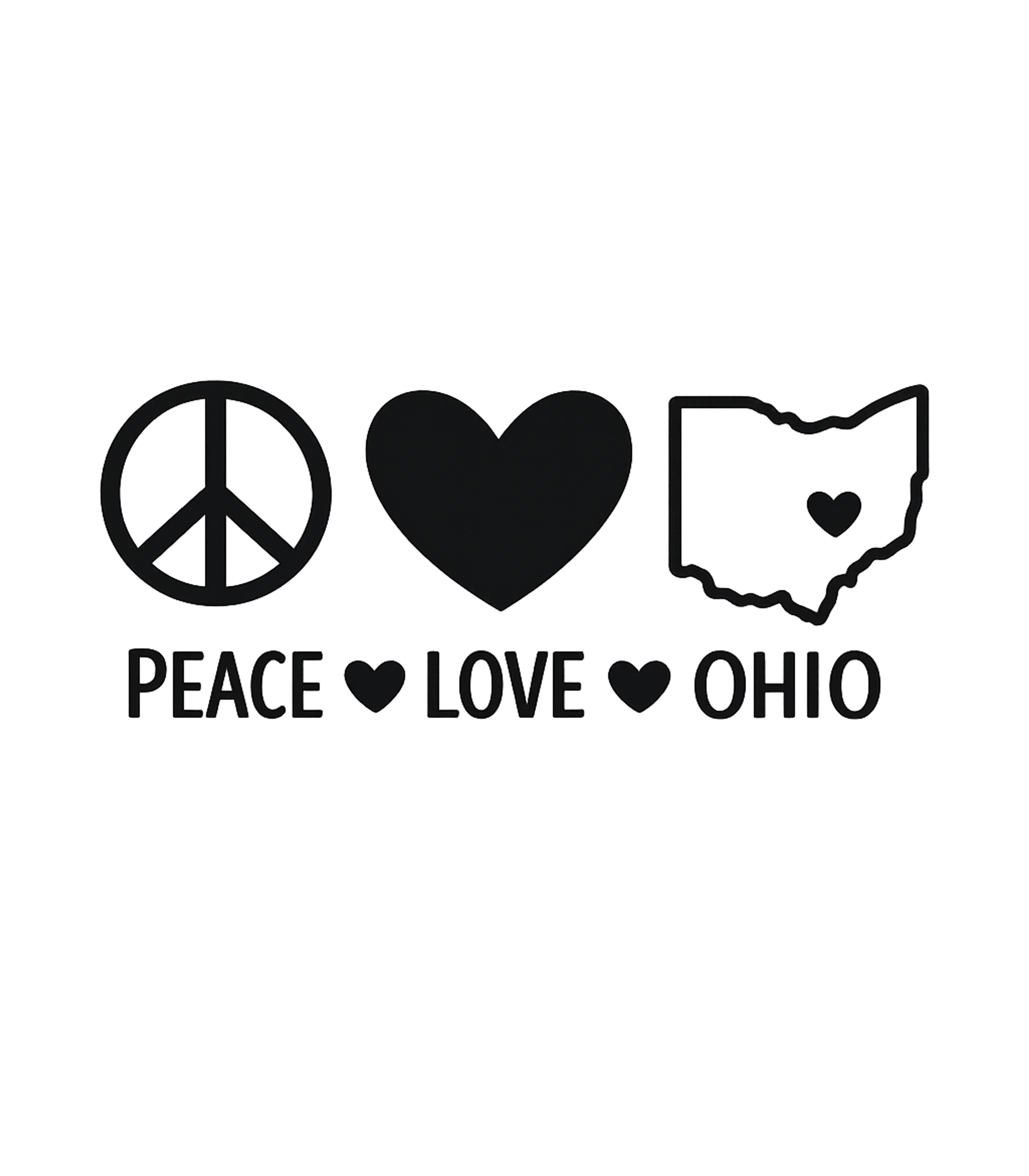 Ohio Peace Love Cropped Hoodie Sweatshirt Graphic Hooded Sweatshirt featuring Generated via Design Mixer – designed by Geoff Brown @ SunFrog Ohio Peace Love Cropped Hoodie Sweatshirt Graphic Hooded Sweatshirt featuring Generated via Design Mixer – designed by Geoff Brown @ SunFrog