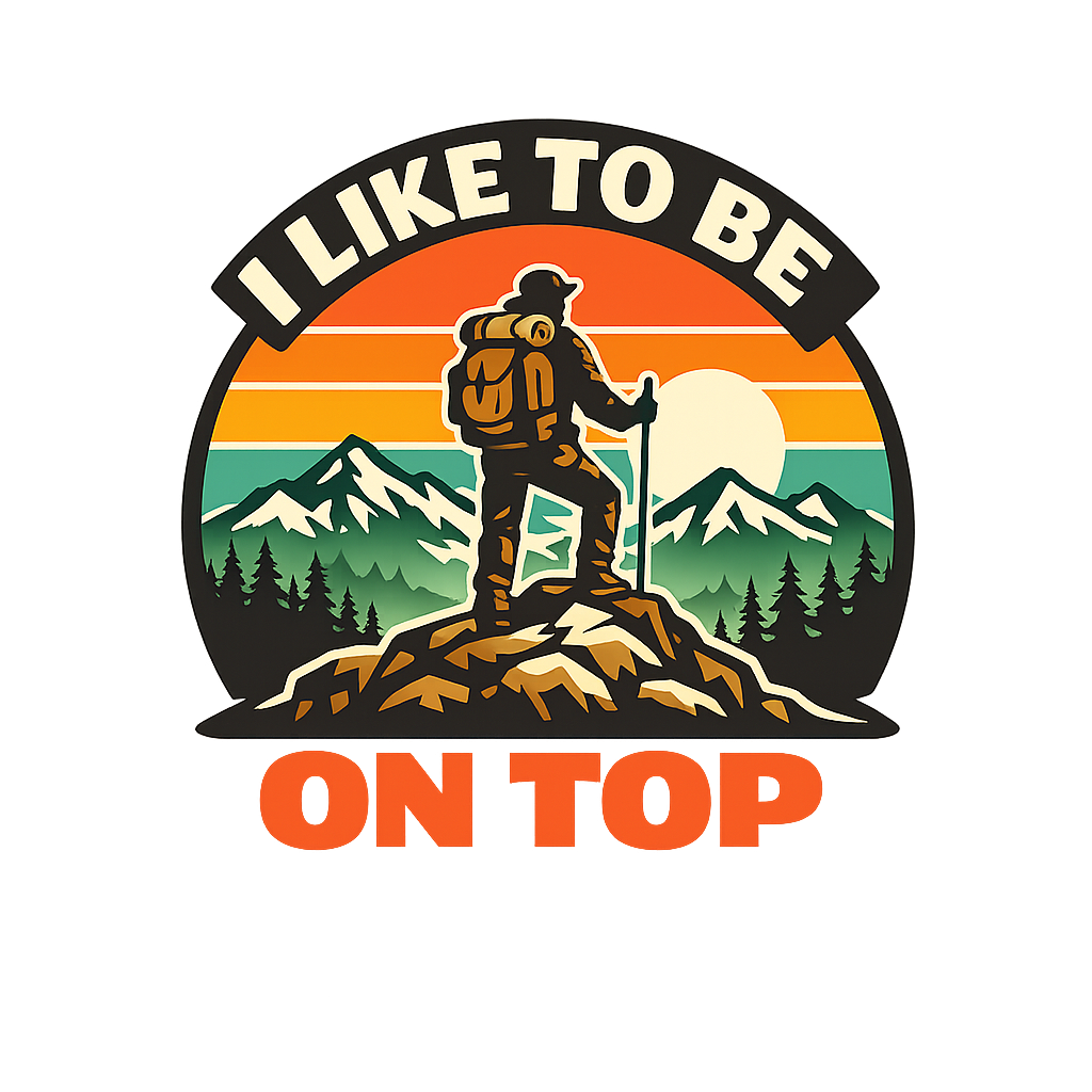 On Top Of The World Hiking Crewneck Sweatshirt featuring Celebrate the thrill of reaching the summit with this vibran – designed by Geoff Brown @ SunFrog On Top Of The World Hiking Crewneck Sweatshirt featuring Celebrate the thrill of reaching the summit with this vibran – designed by Geoff Brown @ SunFrog