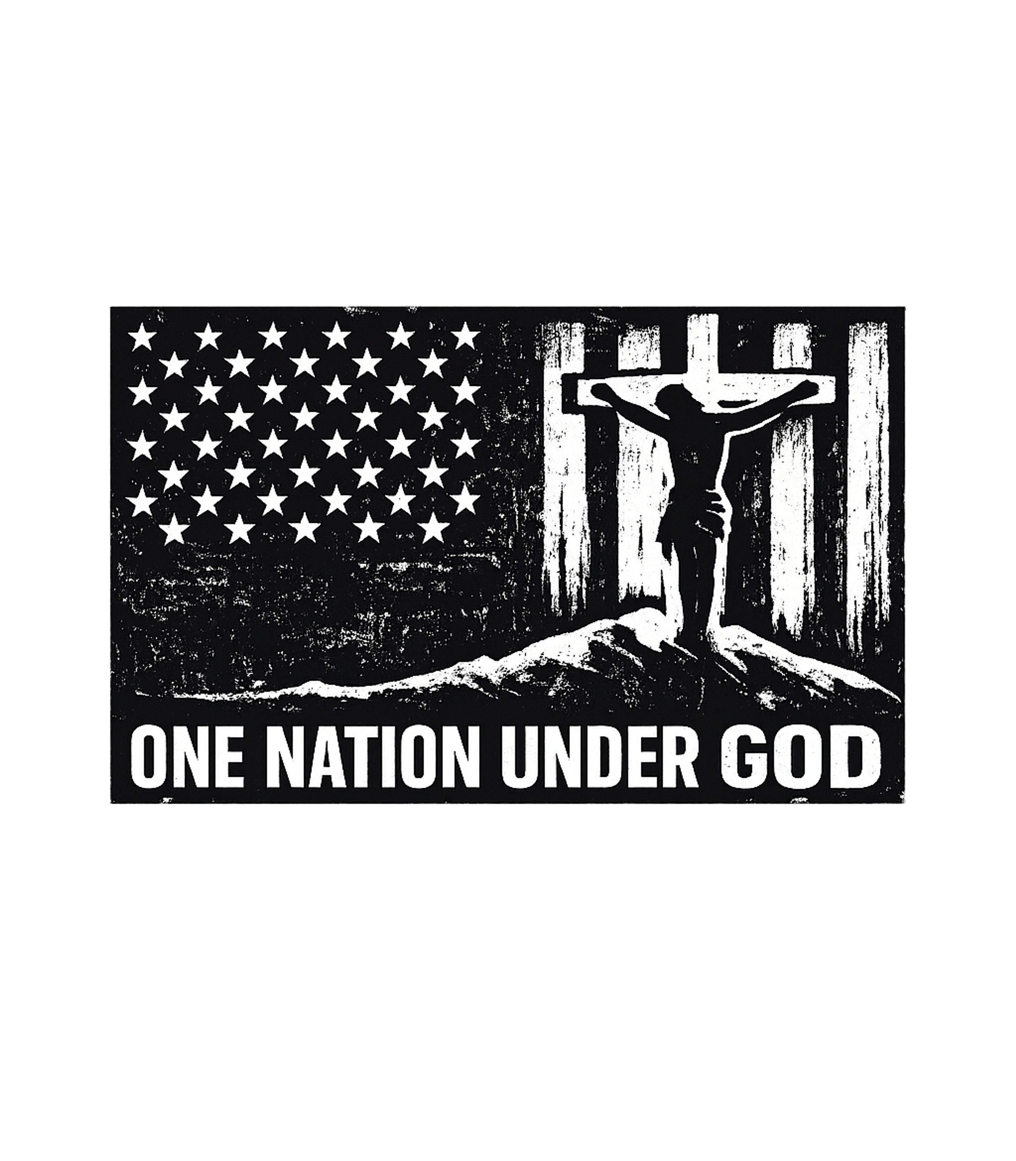 One Nation Under God Christian Faith Premium T-Shirt featuring Show your unwavering faith and patriotic spirit with this di – designed by Geoff Brown @ SunFrog One Nation Under God Christian Faith Premium T-Shirt featuring Show your unwavering faith and patriotic spirit with this di – designed by Geoff Brown @ SunFrog