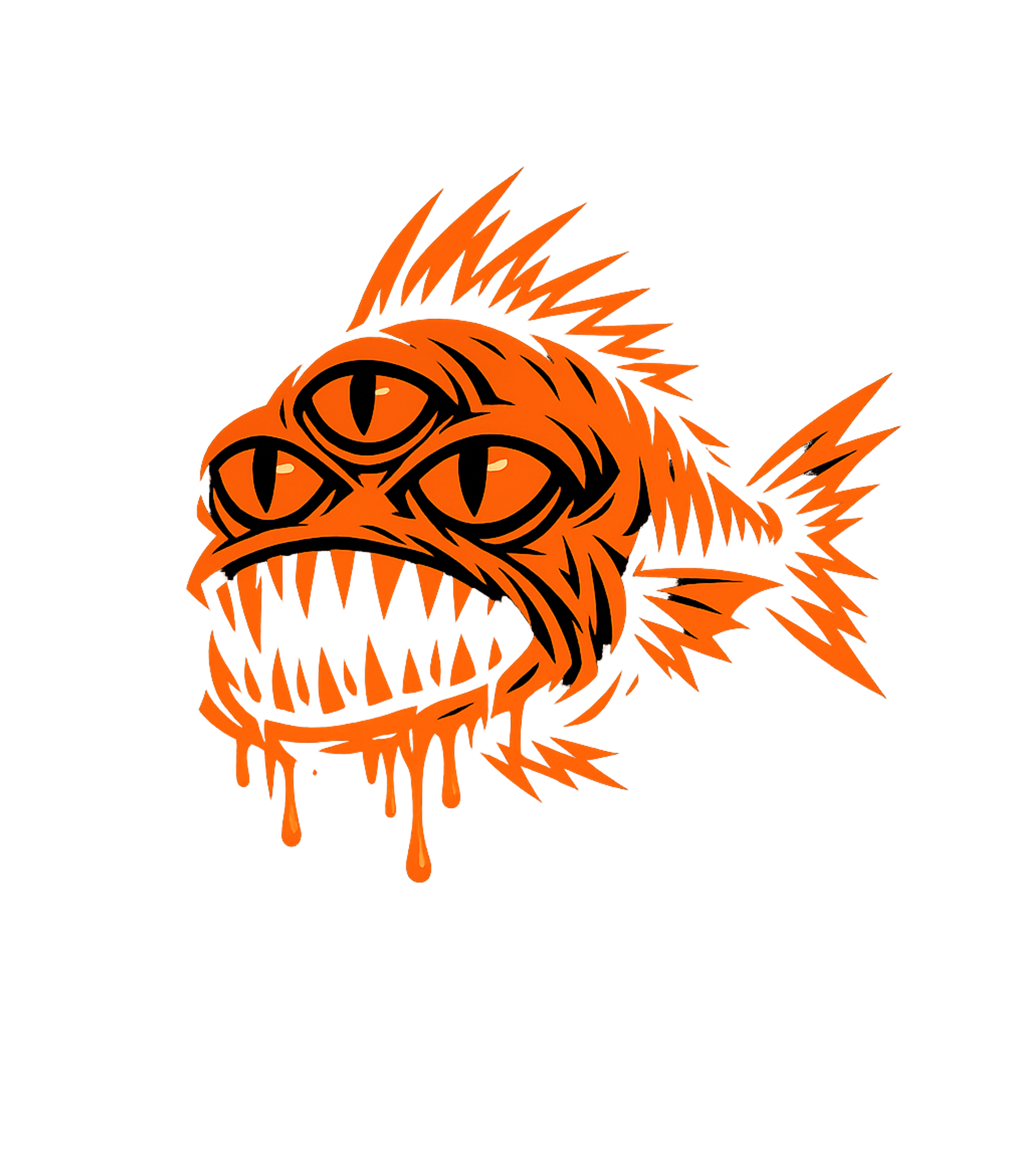 Orange Piranha Monster halloween Tank Top featuring Dive into the depths of stylized horror with this striking m – designed by Geoff Brown @ SunFrog Orange Piranha Monster halloween Tank Top featuring Dive into the depths of stylized horror with this striking m – designed by Geoff Brown @ SunFrog