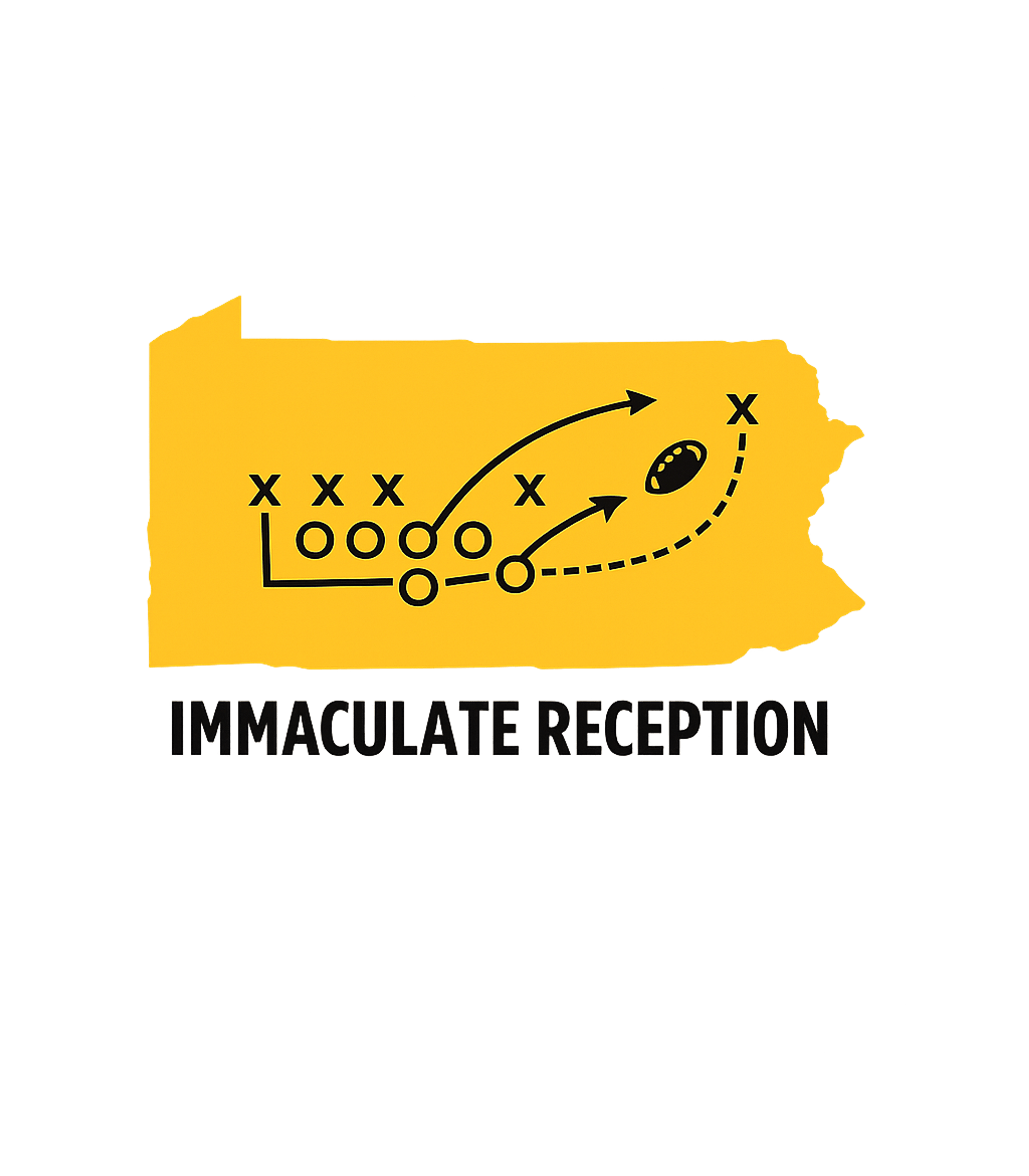 PA Immaculate Reception Play Pennsylvania Premium T-Shirt featuring This graphic tee features the state of Pennsylvania with a c – designed by Geoff Brown @ SunFrog PA Immaculate Reception Play Pennsylvania Premium T-Shirt featuring This graphic tee features the state of Pennsylvania with a c – designed by Geoff Brown @ SunFrog