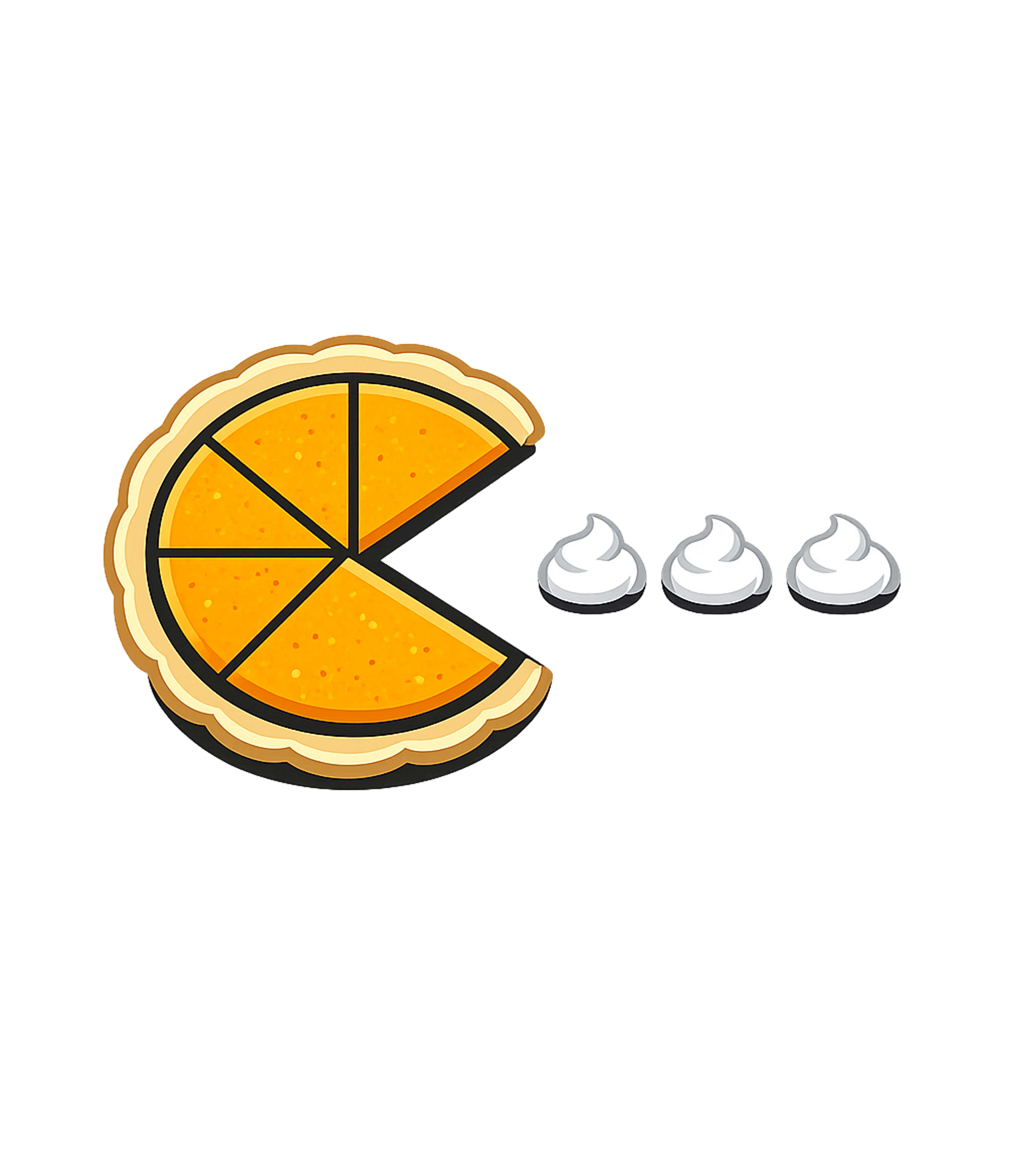 Pac-Man Pie Game Gaming Hooded Sweatshirt featuring This fun graphic combines a classic arcade game with a delic – designed by Geoff Brown @ SunFrog Pac-Man Pie Game Gaming Hooded Sweatshirt featuring This fun graphic combines a classic arcade game with a delic – designed by Geoff Brown @ SunFrog