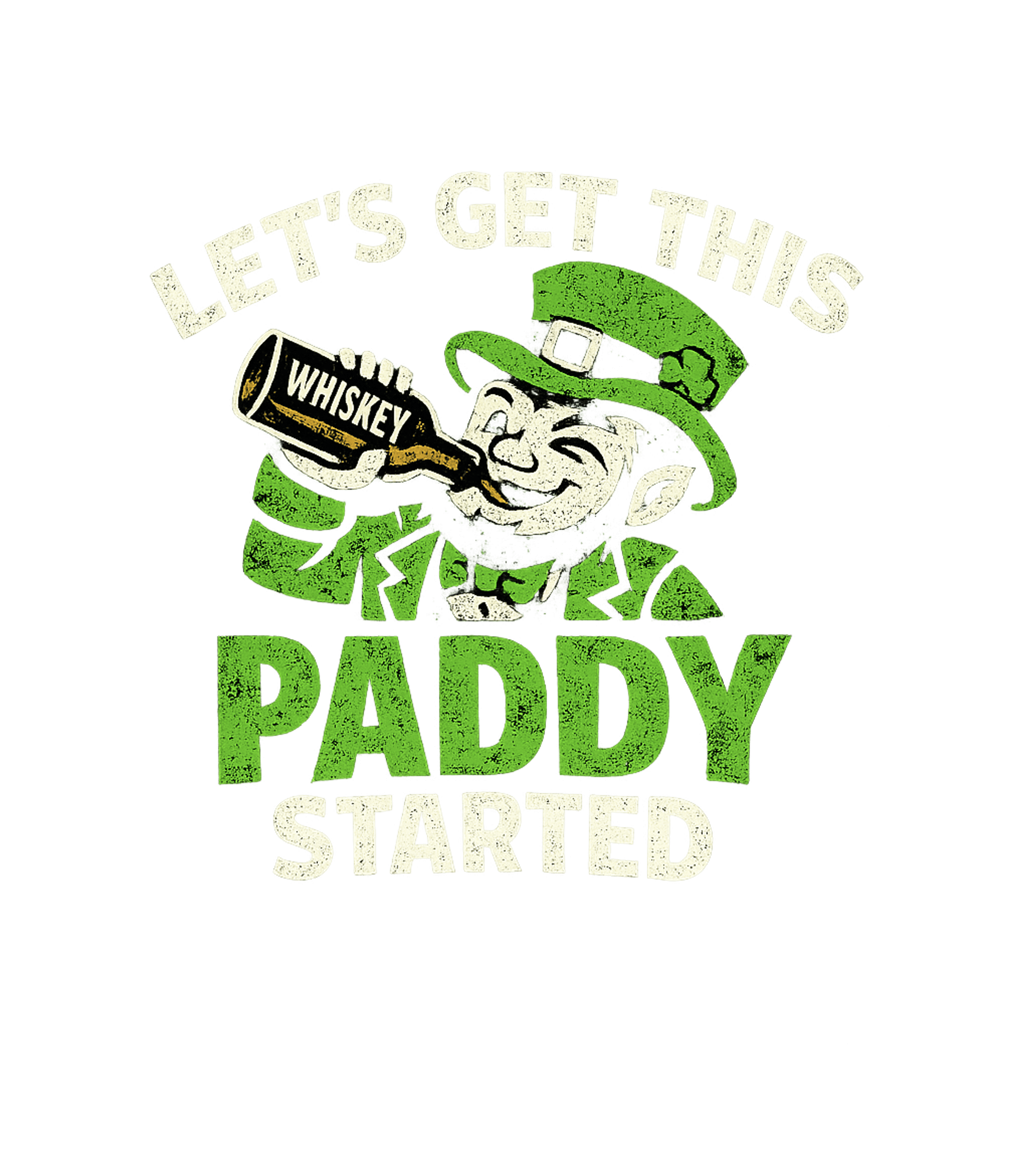 Paddy Started Whiskey St. Patrick's Day Premium T-Shirt featuring This fun graphic features a jolly leprechaun enjoying a bott – designed by Geoff Brown @ SunFrog Paddy Started Whiskey St. Patrick's Day Premium T-Shirt featuring This fun graphic features a jolly leprechaun enjoying a bott – designed by Geoff Brown @ SunFrog
