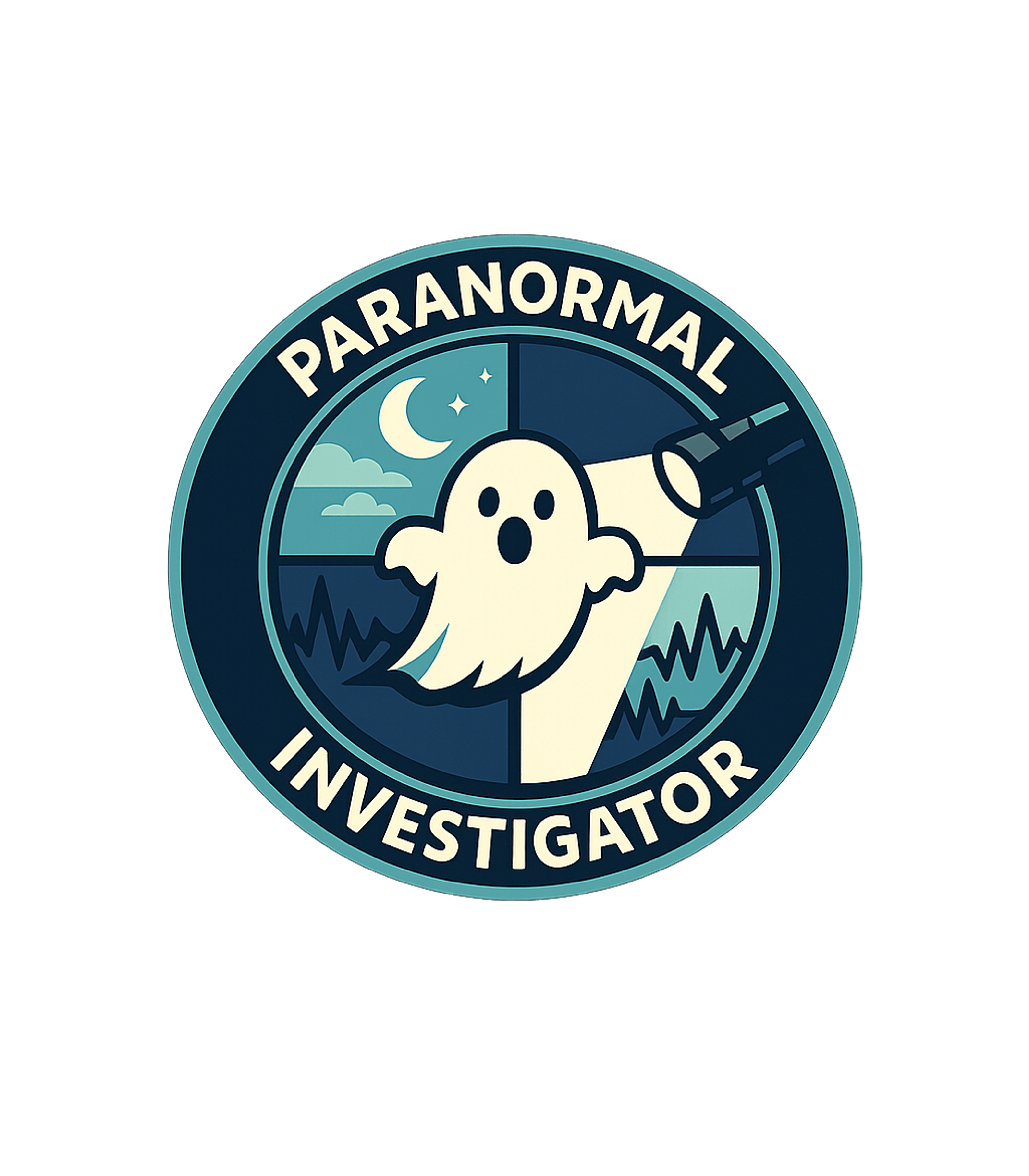 Paranormal Investigator Badge halloween Crewneck Sweatshirt featuring Embark on spectral adventures with this cool Paranormal Inve – designed by Geoff Brown @ SunFrog Paranormal Investigator Badge halloween Crewneck Sweatshirt featuring Embark on spectral adventures with this cool Paranormal Inve – designed by Geoff Brown @ SunFrog