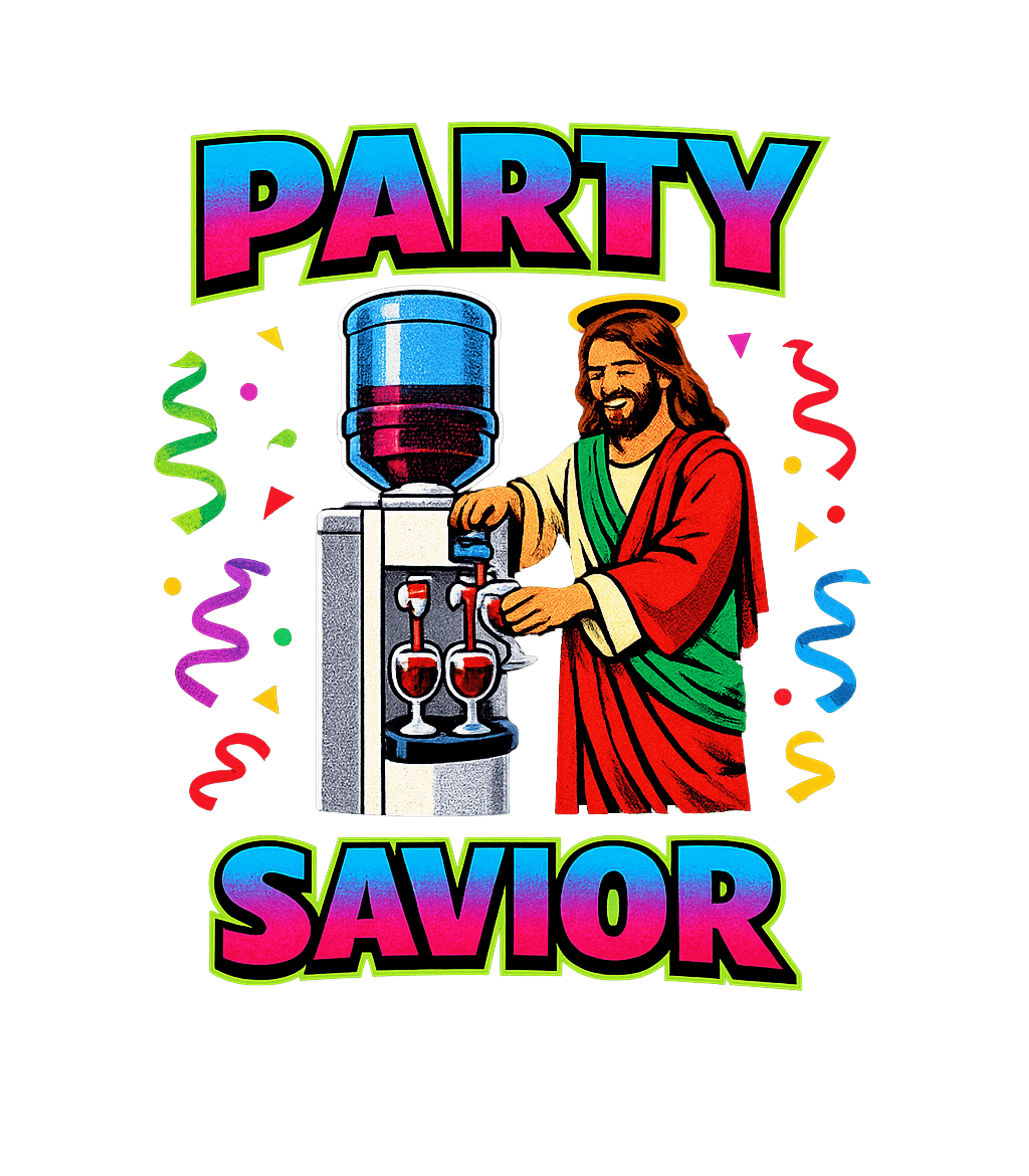 Party Savior Jesus Church Humor Premium T-Shirt featuring Celebrate the good times with this hilarious graphic featuri – designed by Geoff Brown @ SunFrog Party Savior Jesus Church Humor Premium T-Shirt featuring Celebrate the good times with this hilarious graphic featuri – designed by Geoff Brown @ SunFrog