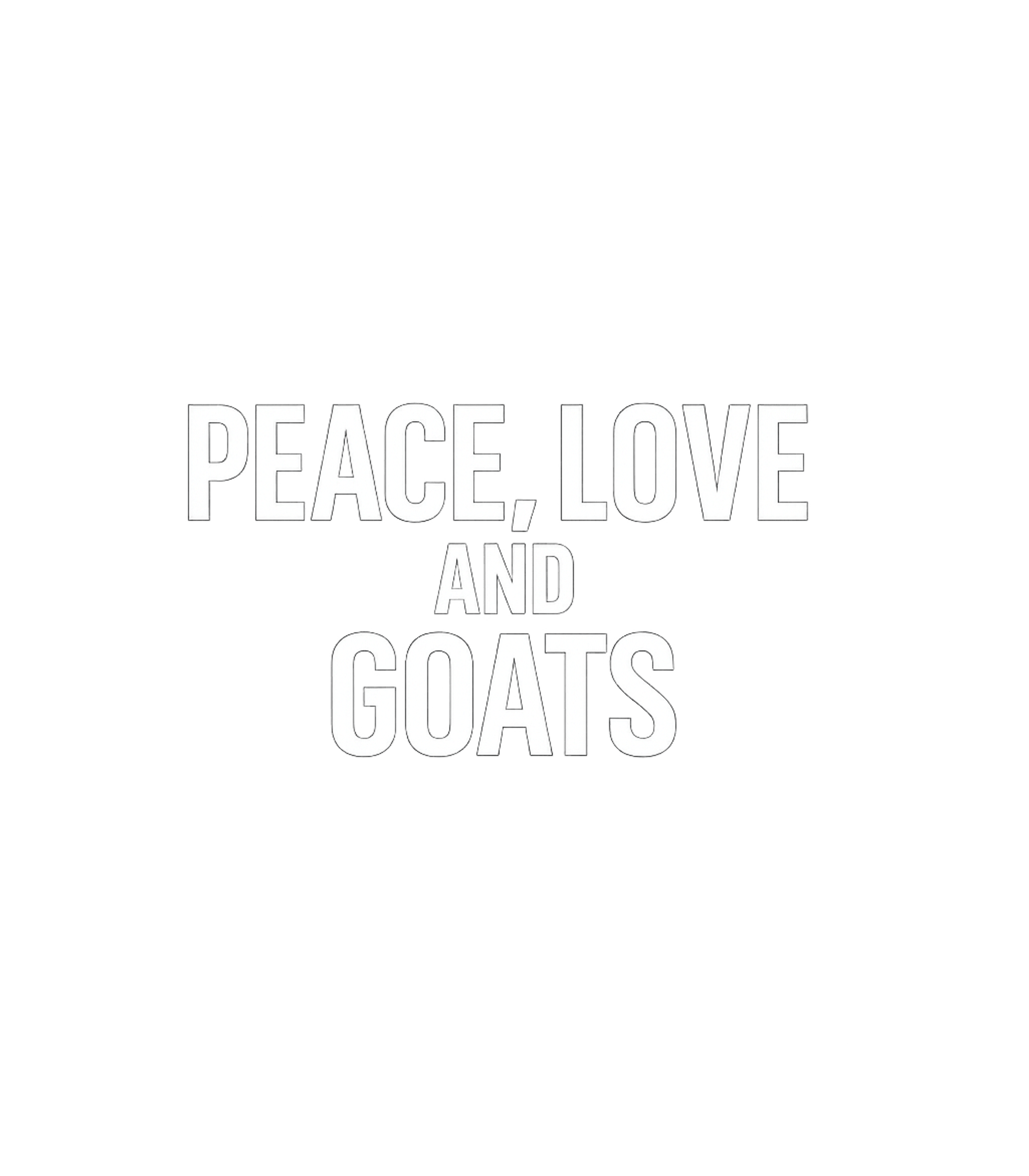 Peace, Love And Goats Farm Animals Hooded Sweatshirt featuring Show your affection for farm animals with this playful 'Peac – designed by Geoff Brown @ SunFrog Peace, Love And Goats Farm Animals Hooded Sweatshirt featuring Show your affection for farm animals with this playful 'Peac – designed by Geoff Brown @ SunFrog