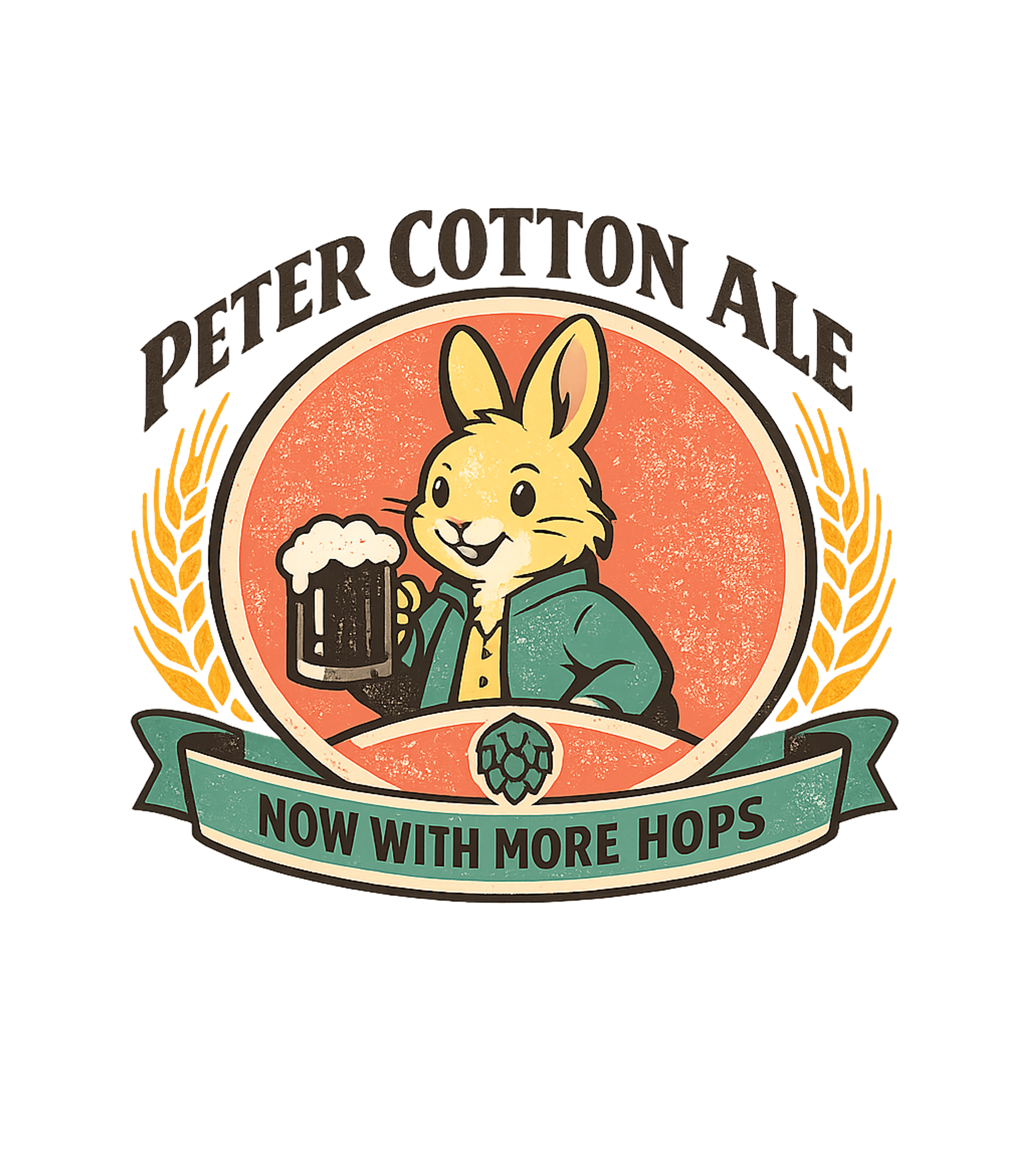 Peter Cotton Ale Dad Jokes Hooded Sweatshirt featuring Enjoy this vintage-style graphic featuring a cheerful rabbit – designed by Geoff Brown @ SunFrog Peter Cotton Ale Dad Jokes Hooded Sweatshirt featuring Enjoy this vintage-style graphic featuring a cheerful rabbit – designed by Geoff Brown @ SunFrog