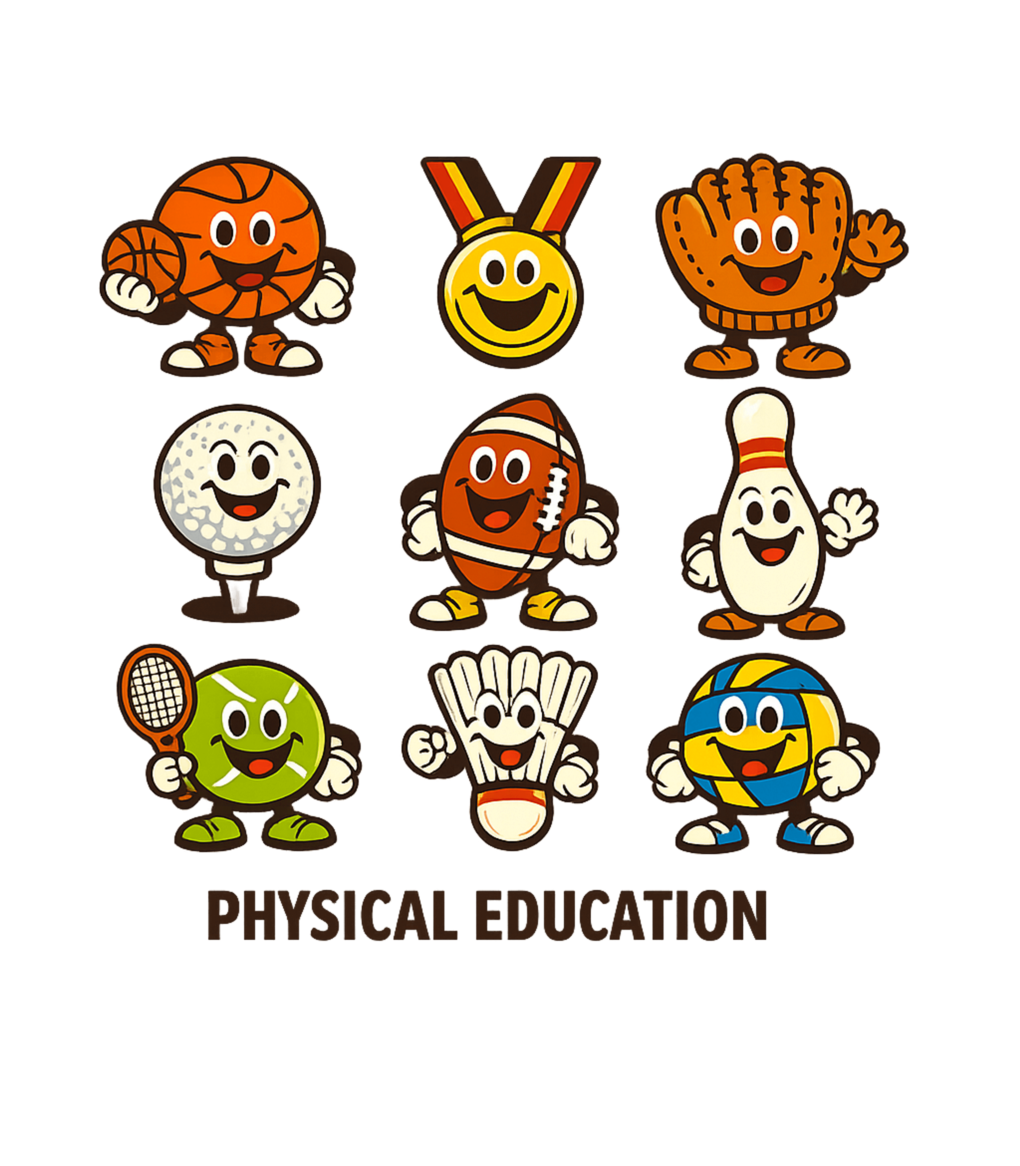 Physical Education Sports Fun Fitness Hooded Sweatshirt featuring This fun retro design features a collection of animated spor – designed by Geoff Brown @ SunFrog Physical Education Sports Fun Fitness Hooded Sweatshirt featuring This fun retro design features a collection of animated spor – designed by Geoff Brown @ SunFrog