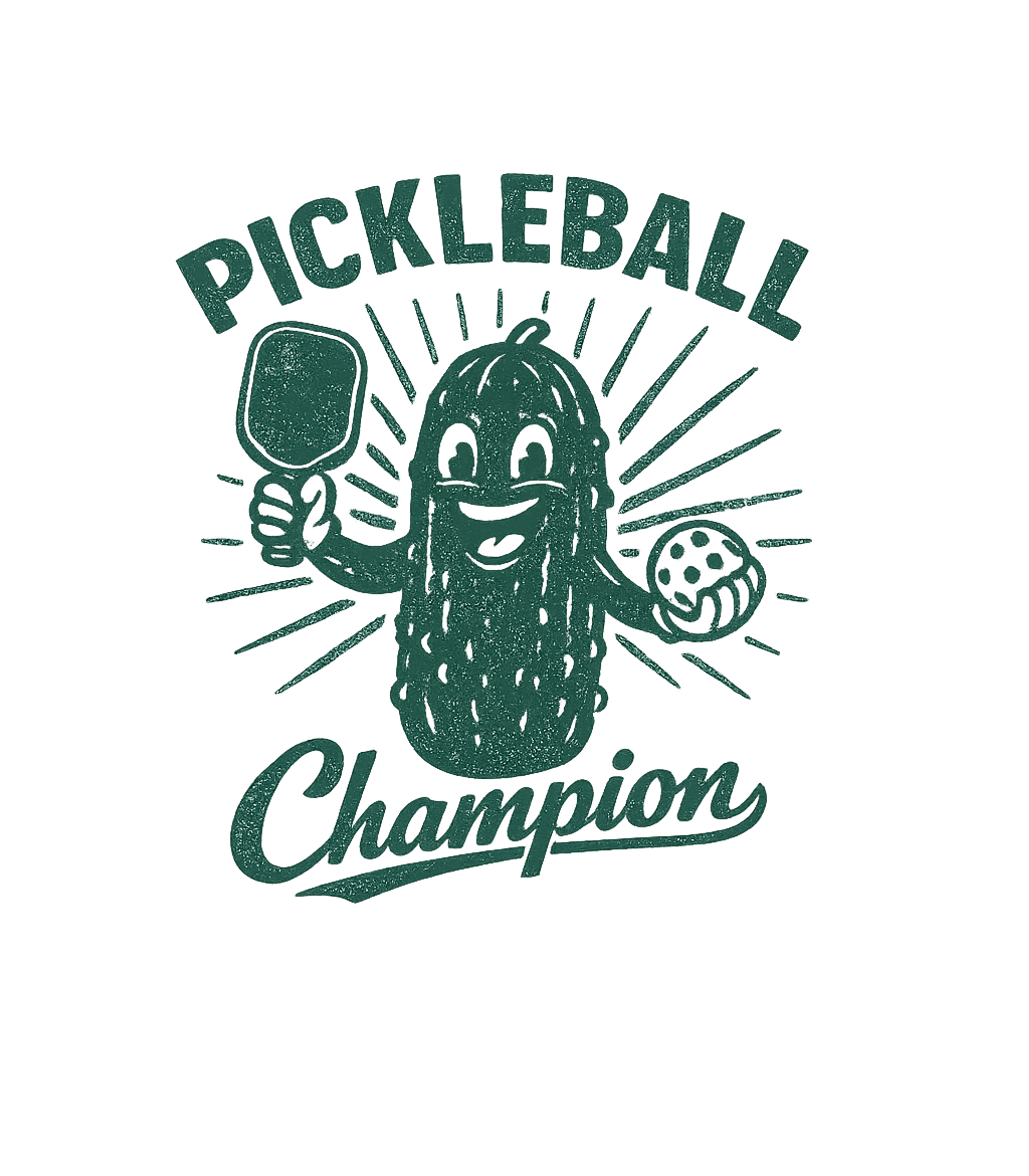 Pickleball Champion Pickle Fitness Premium T-Shirt featuring Show off your love for pickleball with this funny vintage-st – designed by Geoff Brown @ SunFrog Pickleball Champion Pickle Fitness Premium T-Shirt featuring Show off your love for pickleball with this funny vintage-st – designed by Geoff Brown @ SunFrog