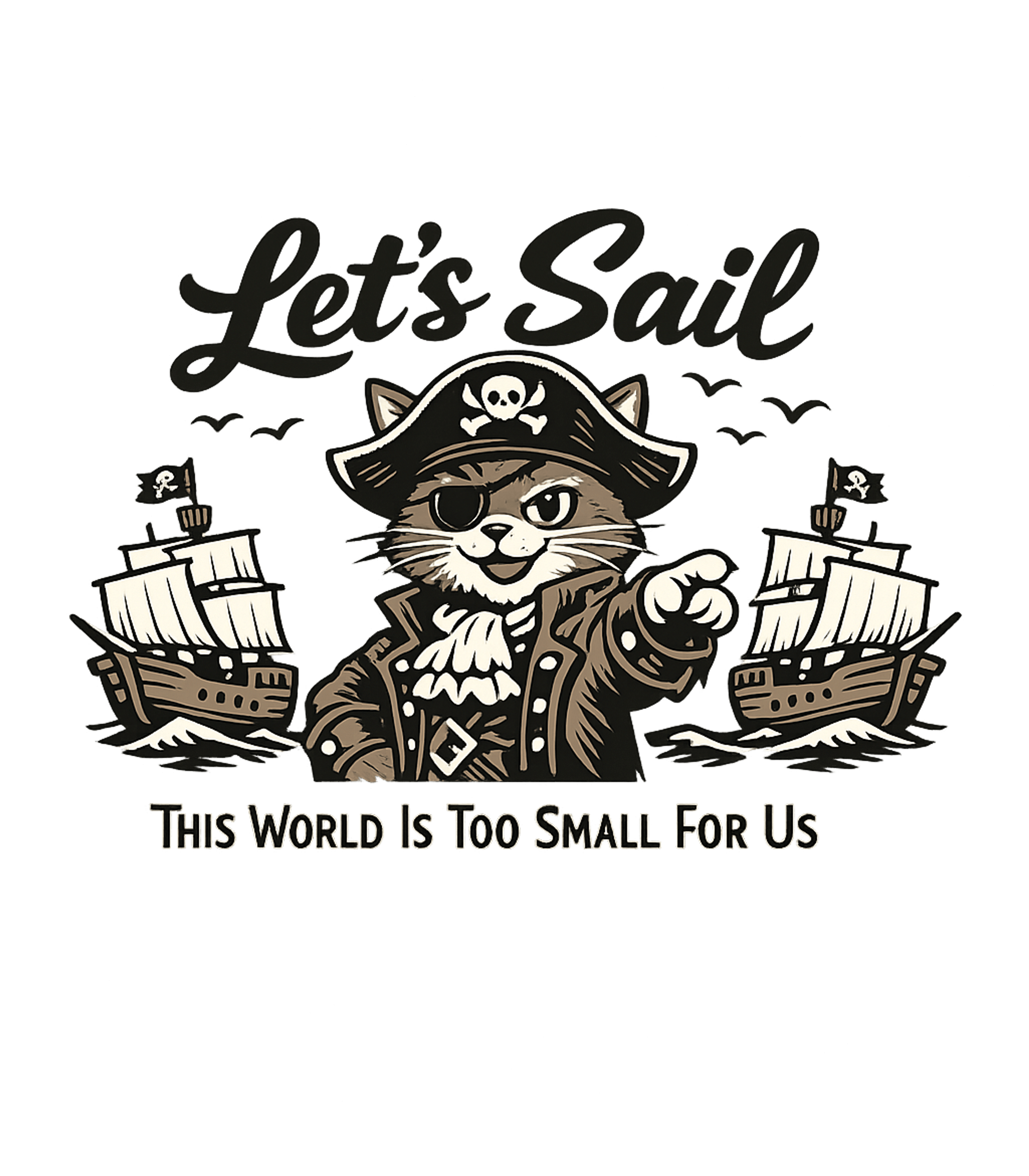 Pirate Cat Adventure Cats Hooded Sweatshirt featuring Embark on a grand adventure with this charming retro pirate – designed by Geoff Brown @ SunFrog Pirate Cat Adventure Cats Hooded Sweatshirt featuring Embark on a grand adventure with this charming retro pirate – designed by Geoff Brown @ SunFrog