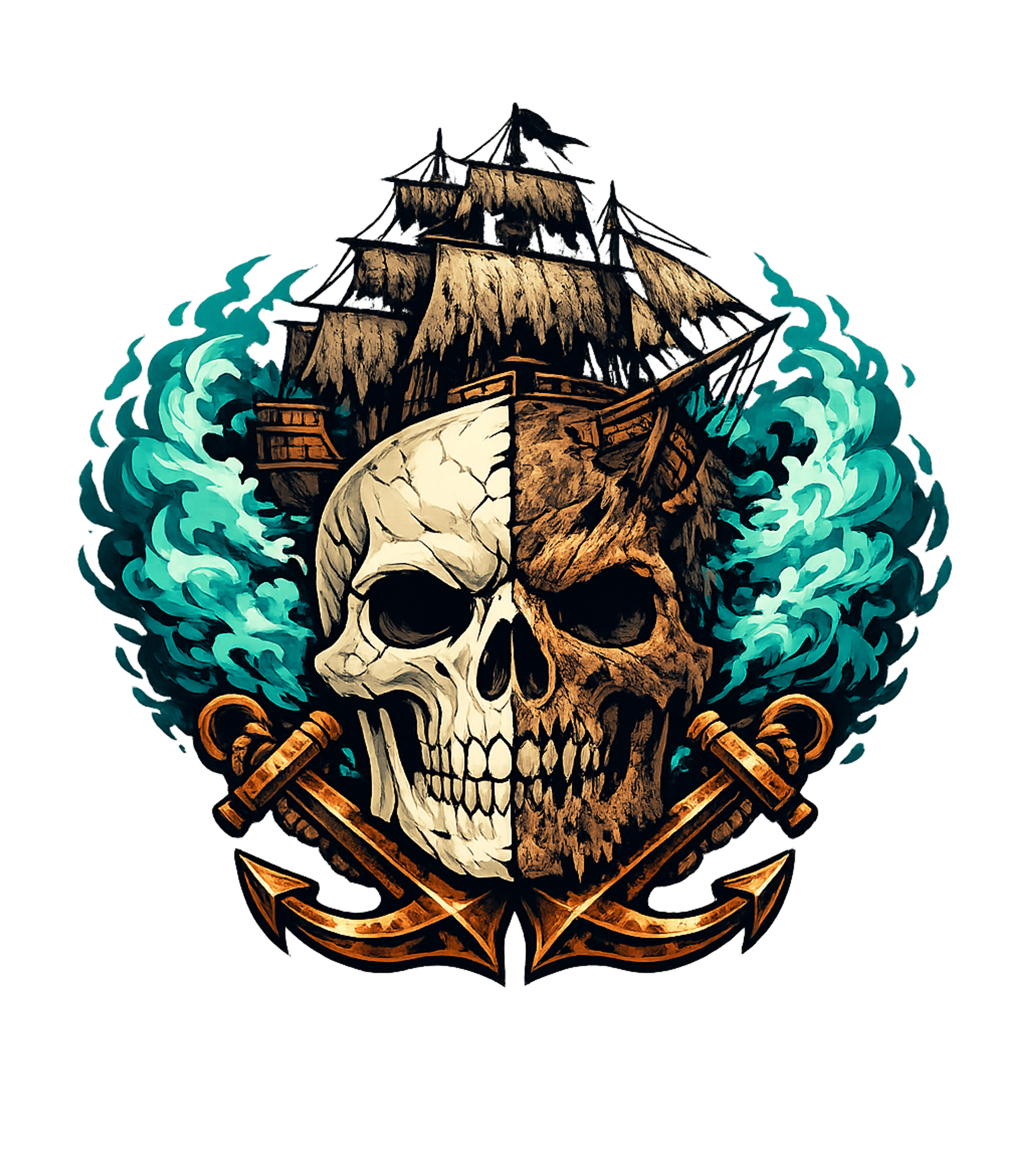 Pirate Skull Anchors Boating Hooded Sweatshirt featuring Embrace the spirit of the high seas with this striking graph – designed by Geoff Brown @ SunFrog Pirate Skull Anchors Boating Hooded Sweatshirt featuring Embrace the spirit of the high seas with this striking graph – designed by Geoff Brown @ SunFrog