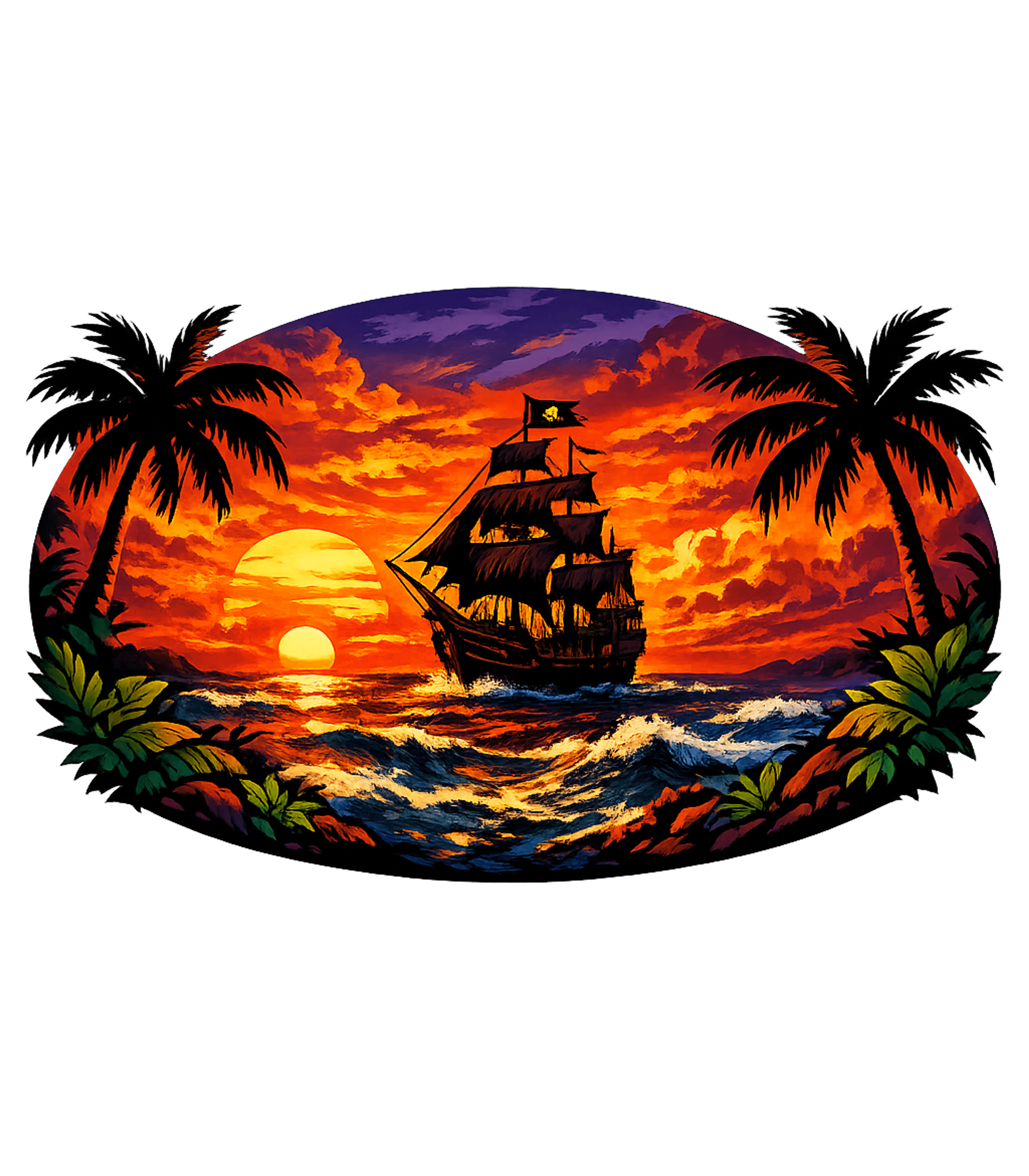 Pirate Sunset Cruise Boating Premium T-Shirt featuring This striking graphic captures the adventurous spirit of the – designed by Geoff Brown @ SunFrog Pirate Sunset Cruise Boating Premium T-Shirt featuring This striking graphic captures the adventurous spirit of the – designed by Geoff Brown @ SunFrog