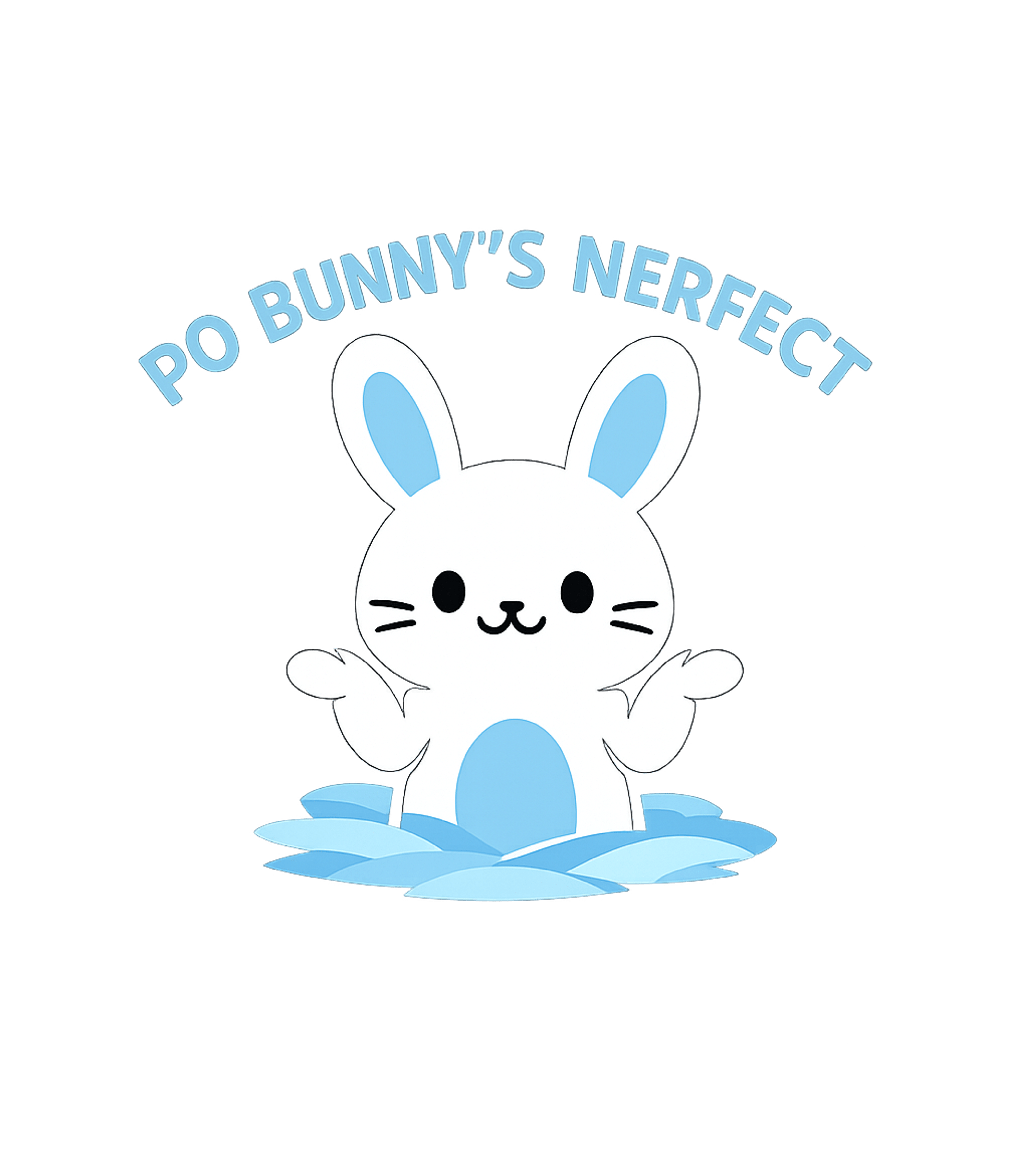 Po Bunny's Nerfect Wildlife Hooded Sweatshirt featuring This adorable graphic features a cheerful cartoon bunny with – designed by Geoff Brown @ SunFrog Po Bunny's Nerfect Wildlife Hooded Sweatshirt featuring This adorable graphic features a cheerful cartoon bunny with – designed by Geoff Brown @ SunFrog