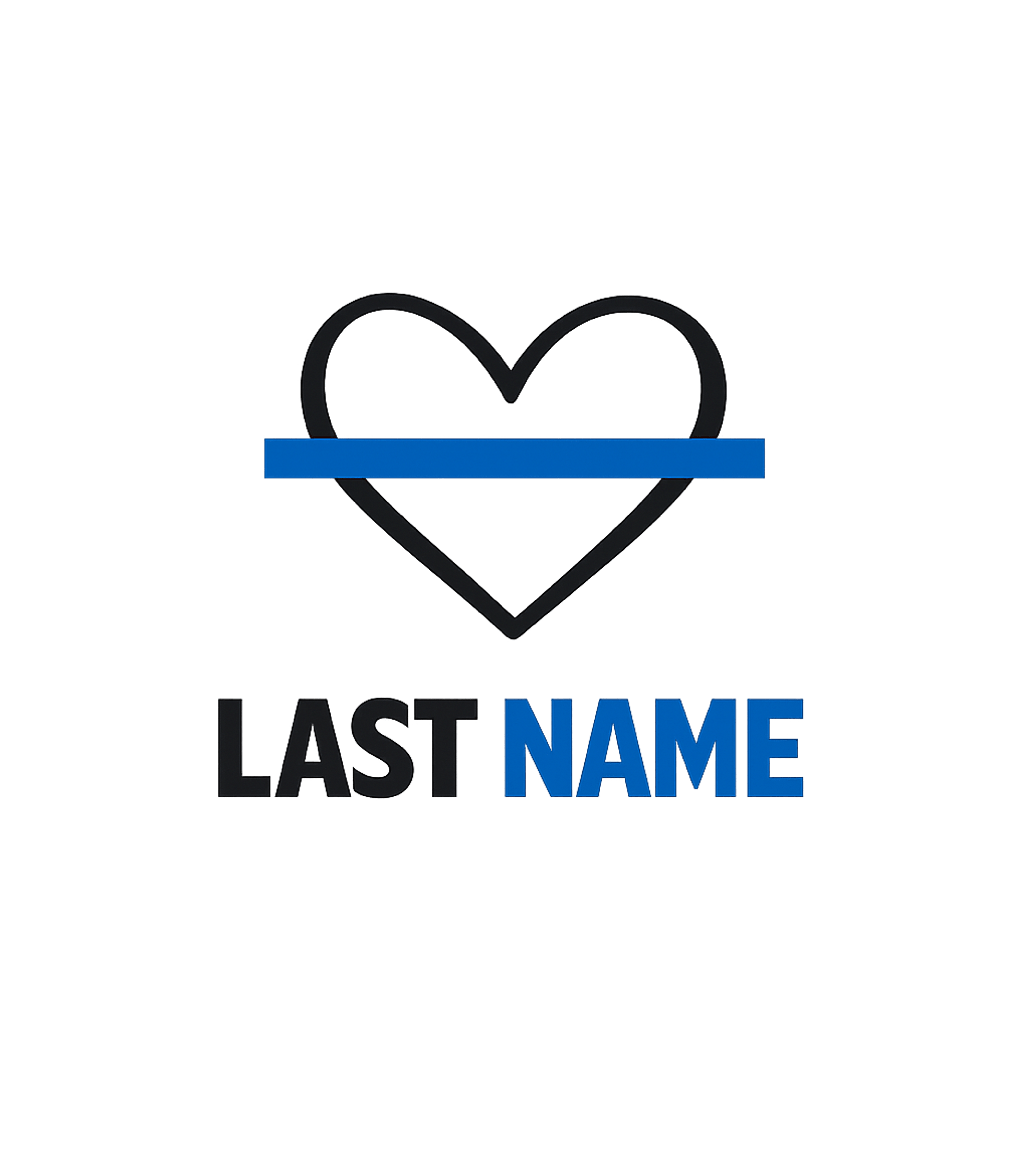 Police Last Name Heart Police Hooded Sweatshirt featuring This design features a "Thin Blue Line" heart with a customi – designed by Geoff Brown @ SunFrog Police Last Name Heart Police Hooded Sweatshirt featuring This design features a "Thin Blue Line" heart with a customi – designed by Geoff Brown @ SunFrog